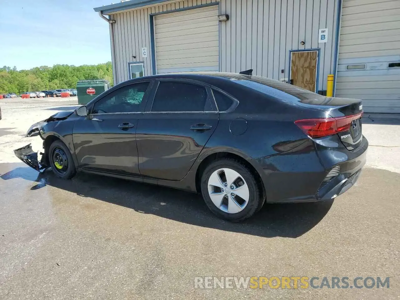 2 Photograph of a damaged car 3KPF24AD4NE455476 KIA FORTE 2022