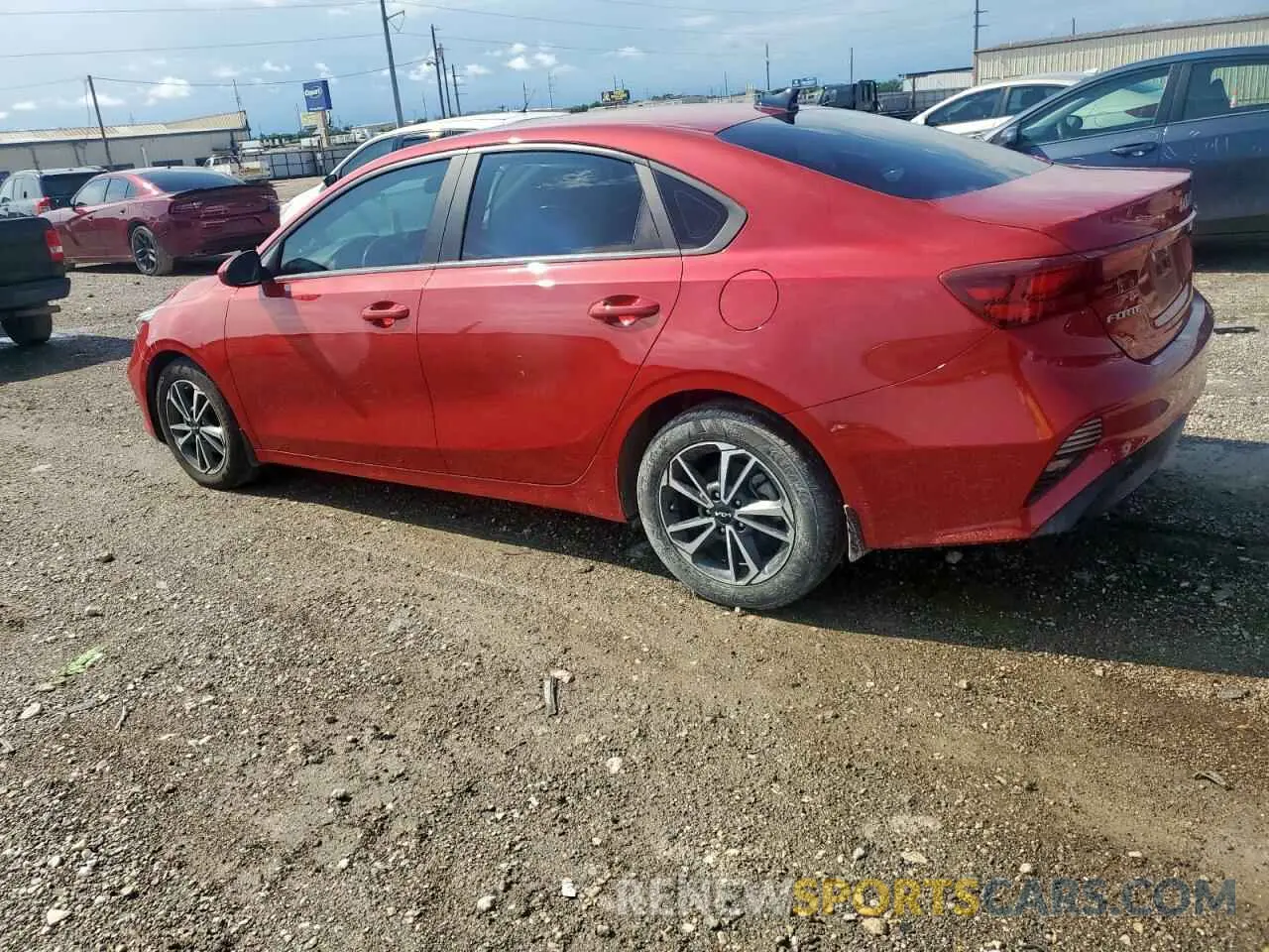 2 Photograph of a damaged car 3KPF24AD4NE460421 KIA FORTE 2022