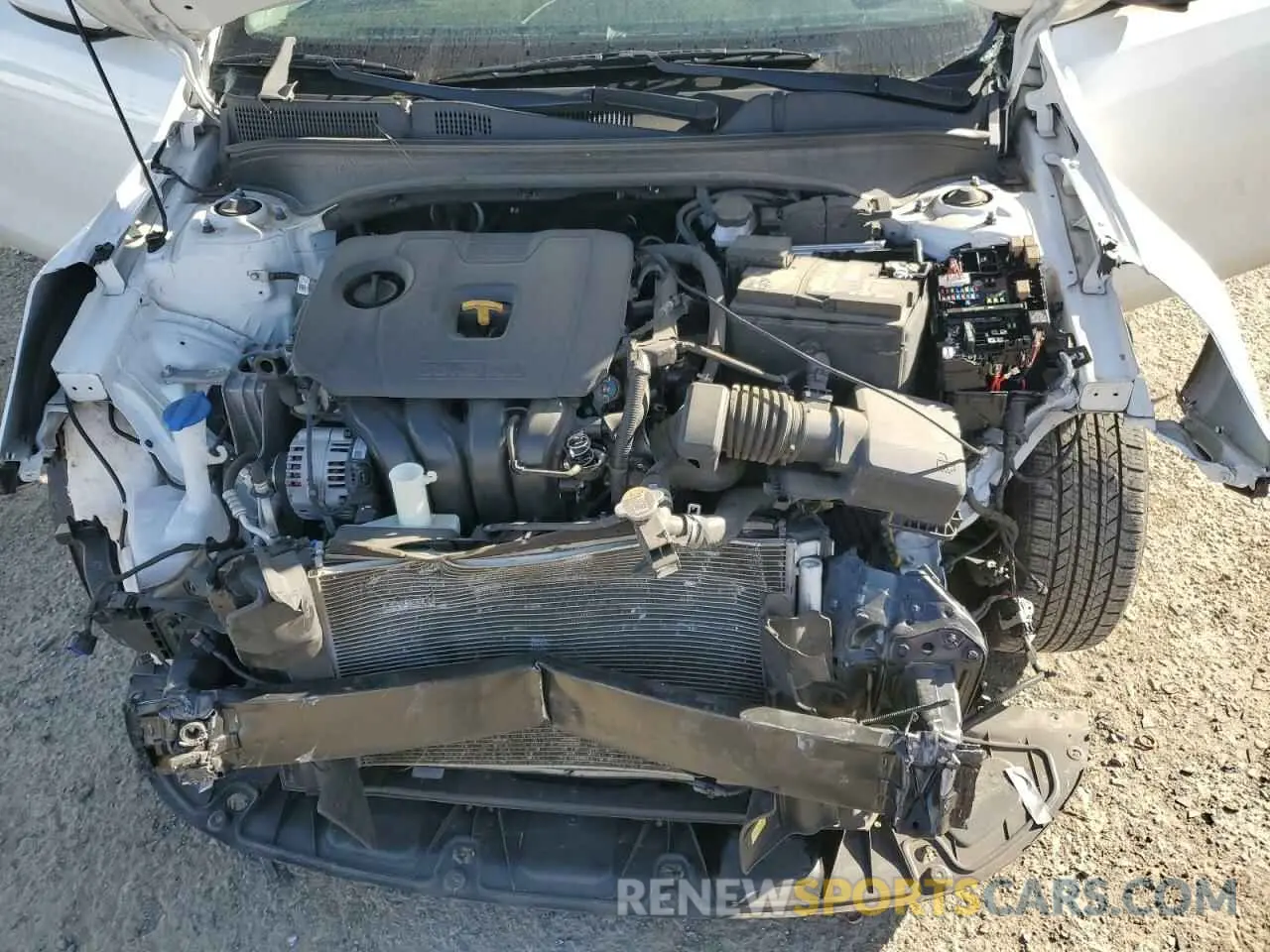 12 Photograph of a damaged car 3KPF24AD4NE462301 KIA FORTE 2022