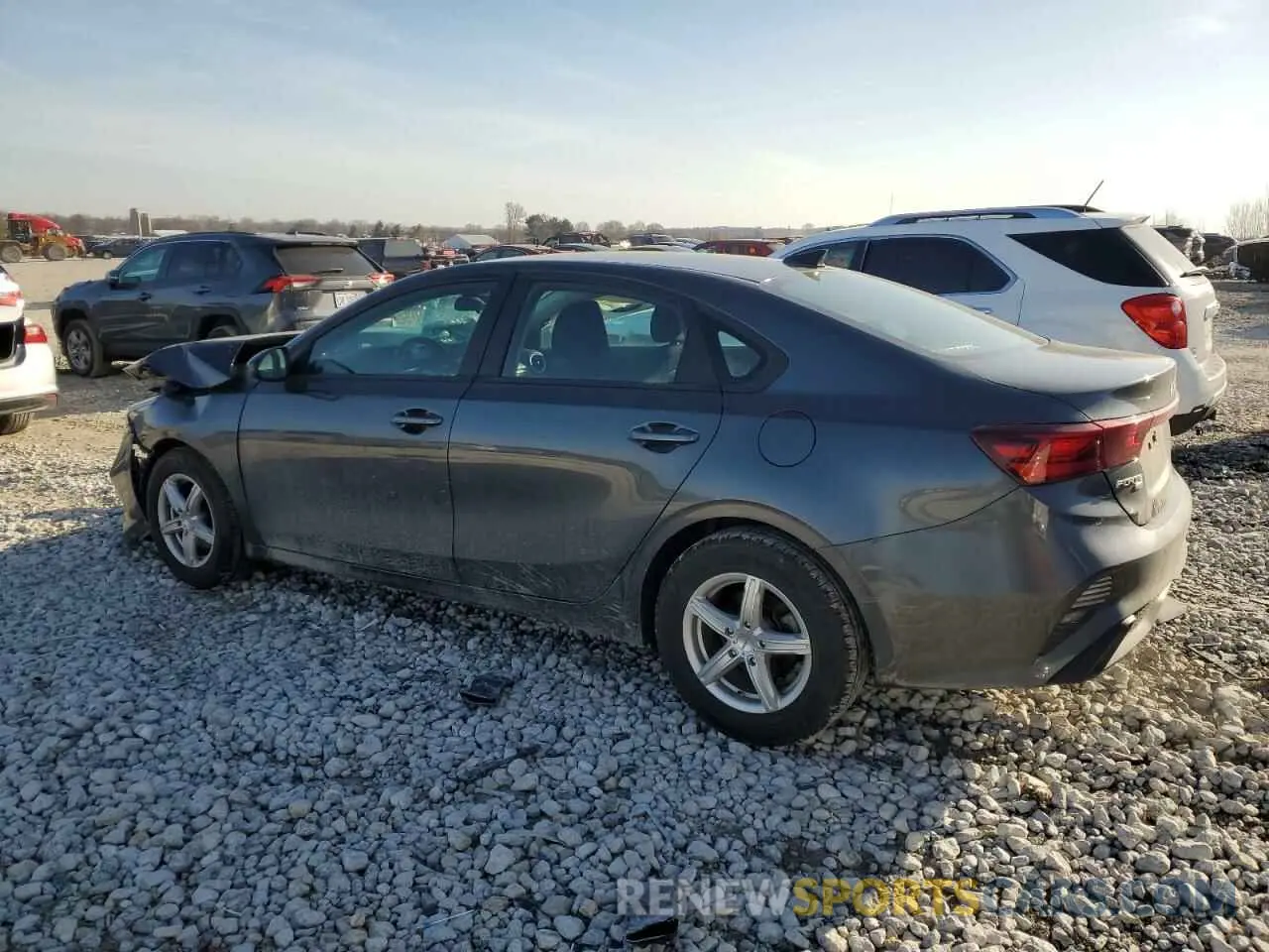 2 Photograph of a damaged car 3KPF24AD4NE463822 KIA FORTE 2022