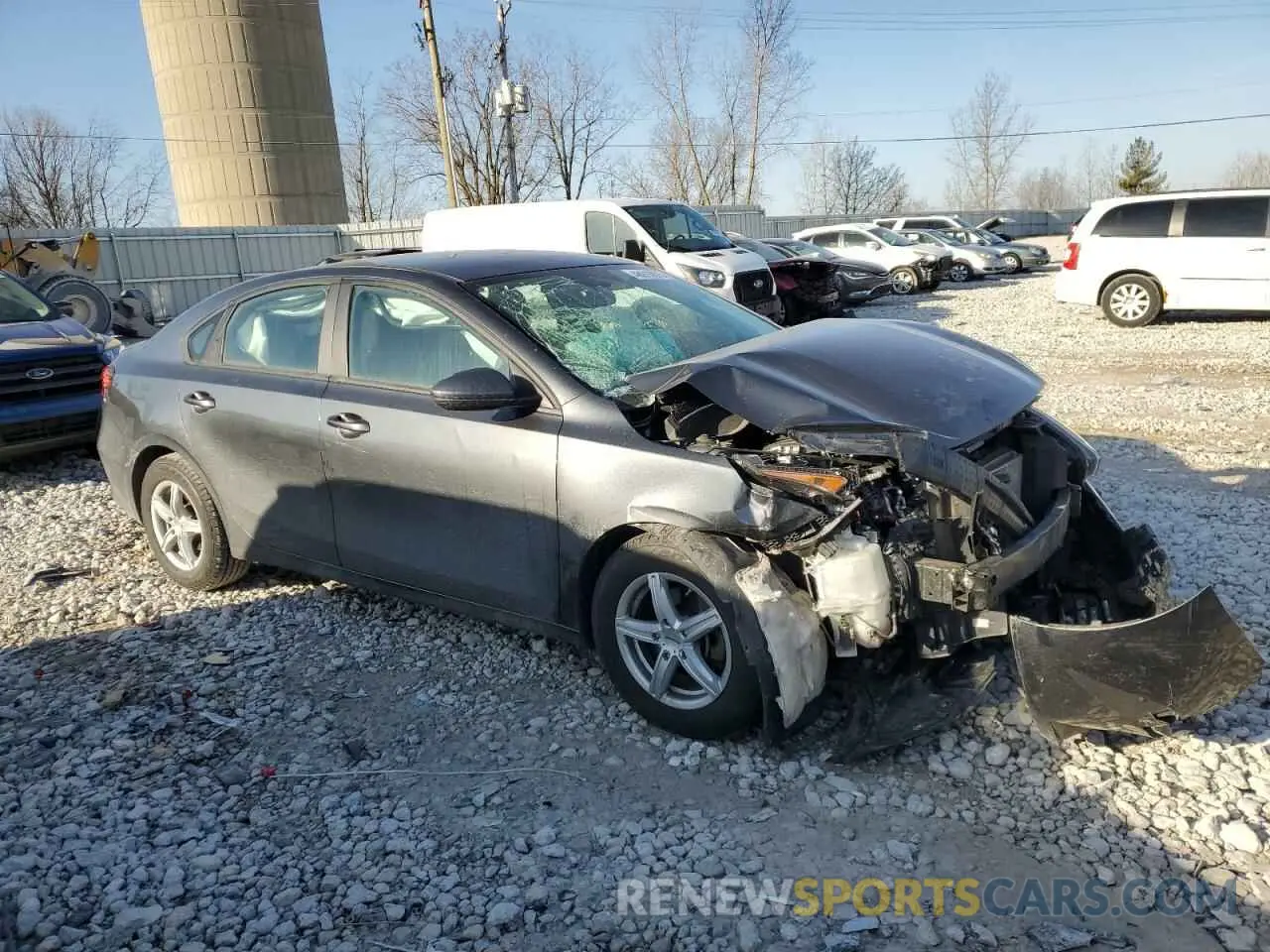 4 Photograph of a damaged car 3KPF24AD4NE463822 KIA FORTE 2022