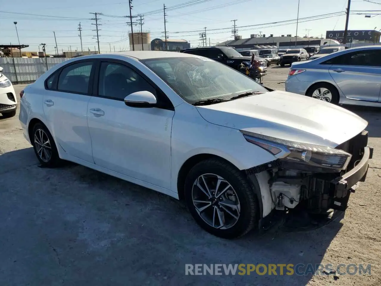 4 Photograph of a damaged car 3KPF24AD4NE476392 KIA FORTE 2022