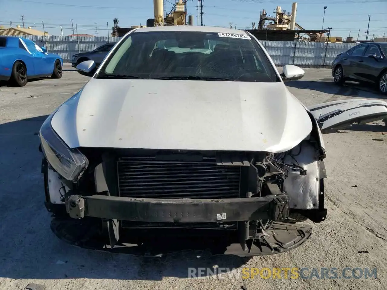 5 Photograph of a damaged car 3KPF24AD4NE476392 KIA FORTE 2022