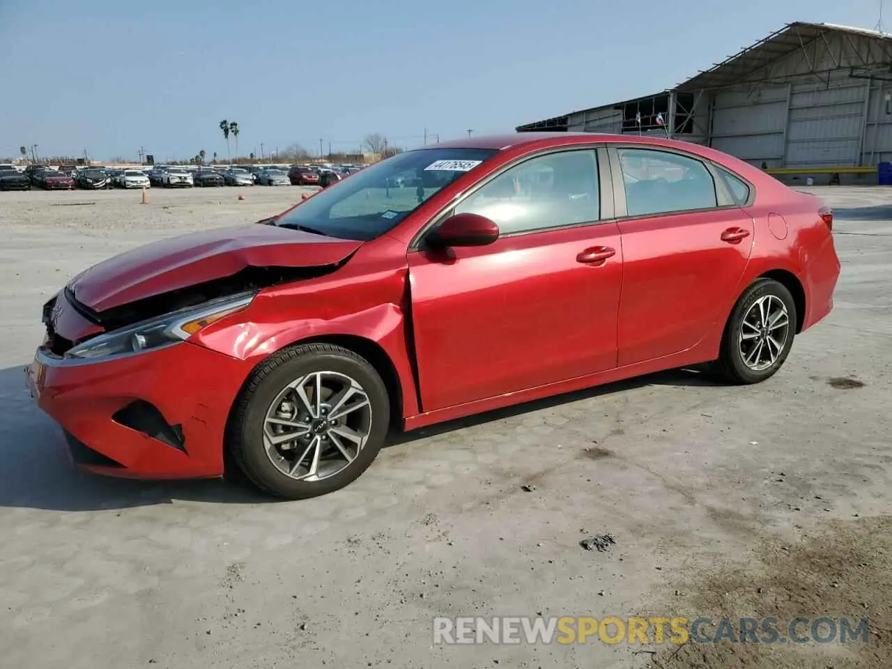 1 Photograph of a damaged car 3KPF24AD4NE478031 KIA FORTE 2022