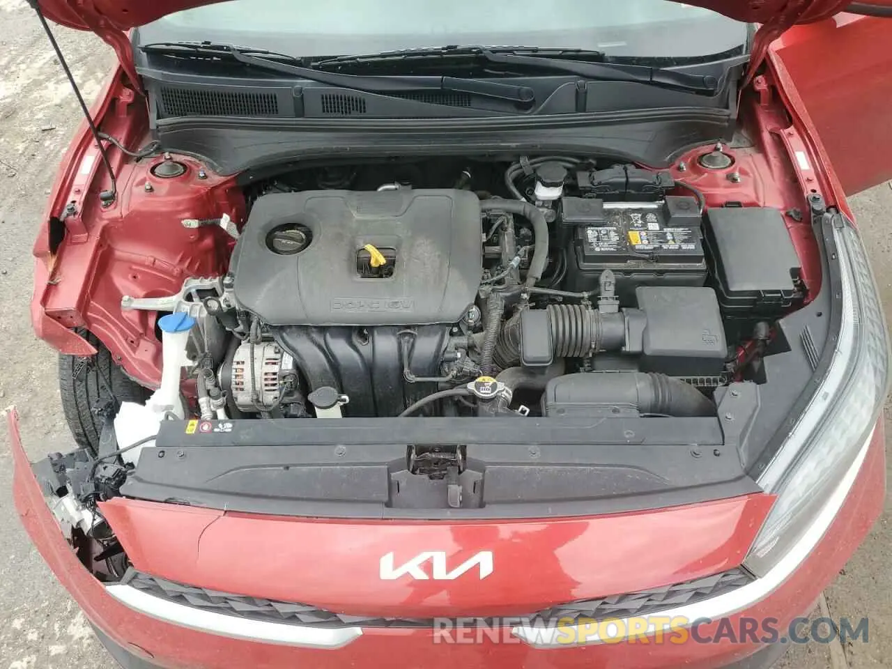 11 Photograph of a damaged car 3KPF24AD4NE496626 KIA FORTE 2022