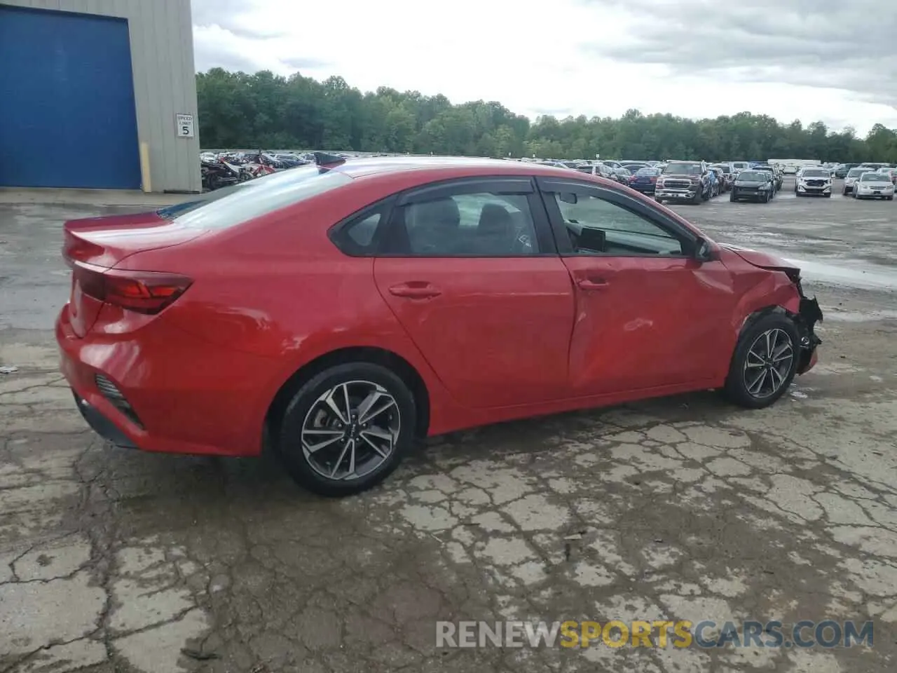 3 Photograph of a damaged car 3KPF24AD4NE496626 KIA FORTE 2022