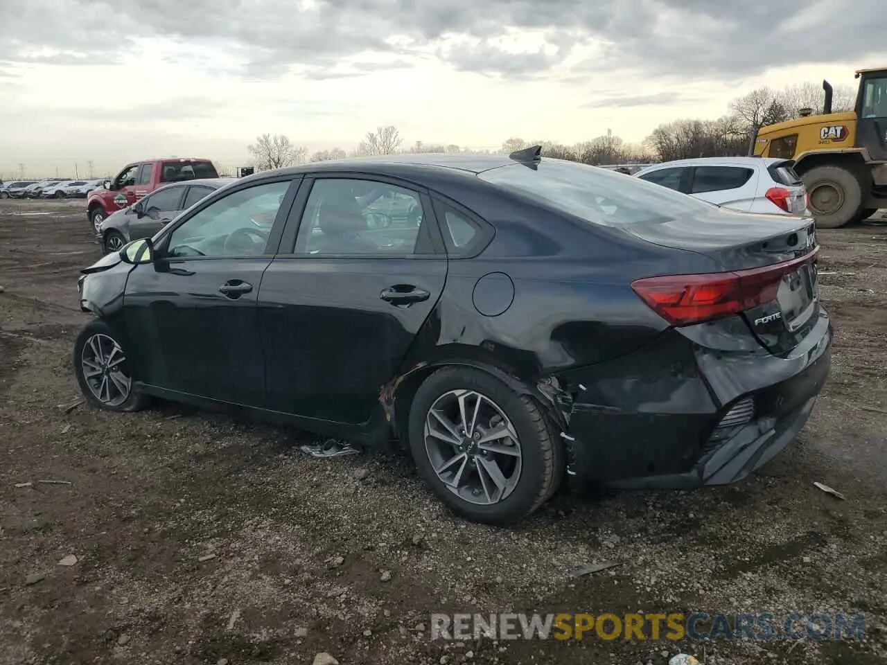 2 Photograph of a damaged car 3KPF24AD4NE503204 KIA FORTE 2022
