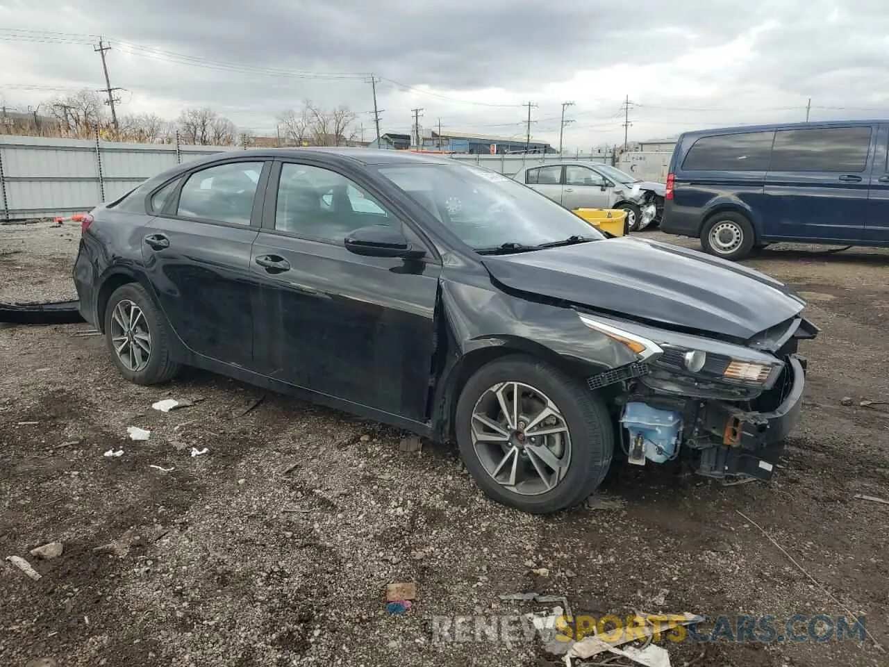 4 Photograph of a damaged car 3KPF24AD4NE503204 KIA FORTE 2022