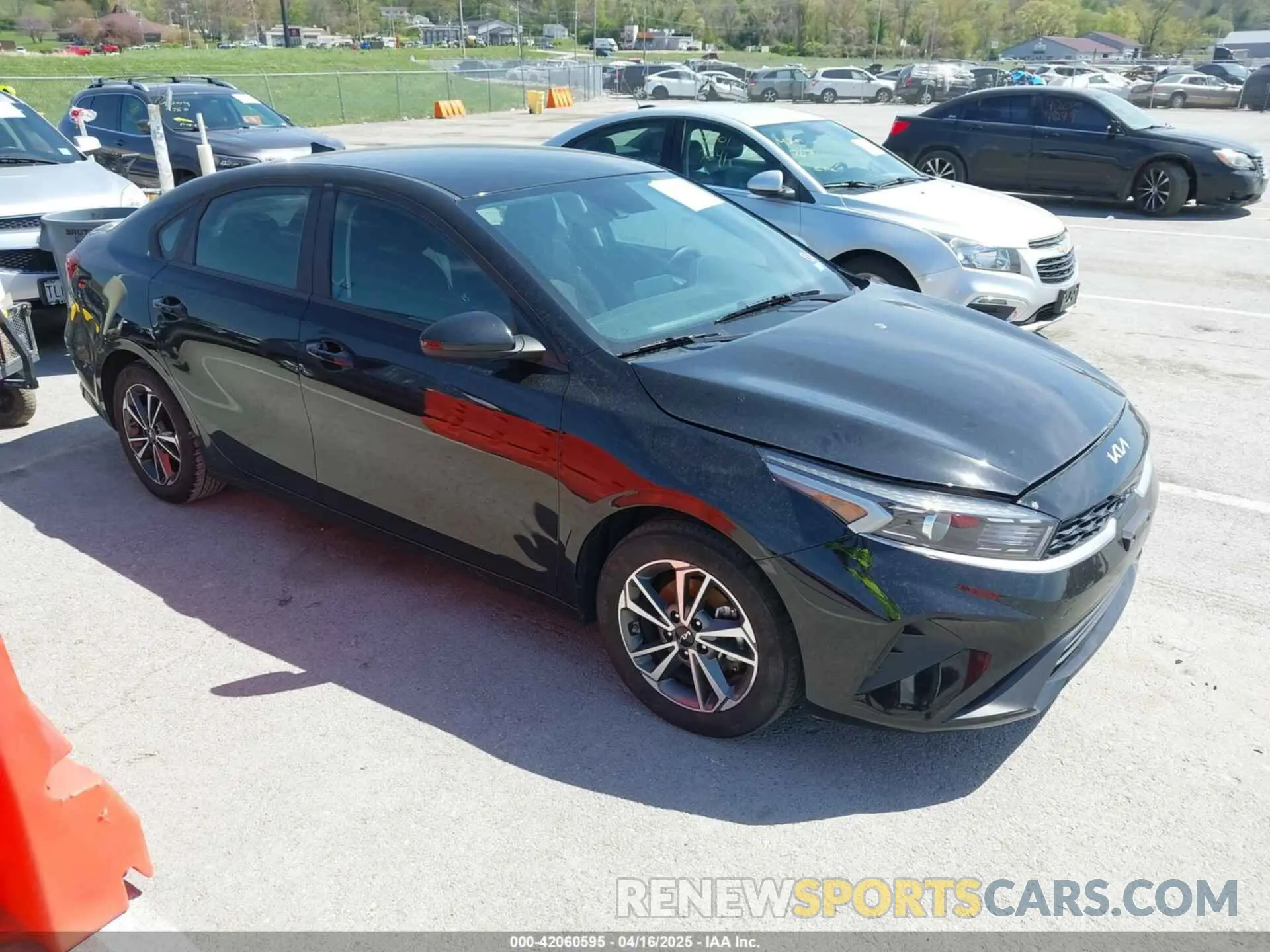 1 Photograph of a damaged car 3KPF24AD4NE503848 KIA FORTE 2022