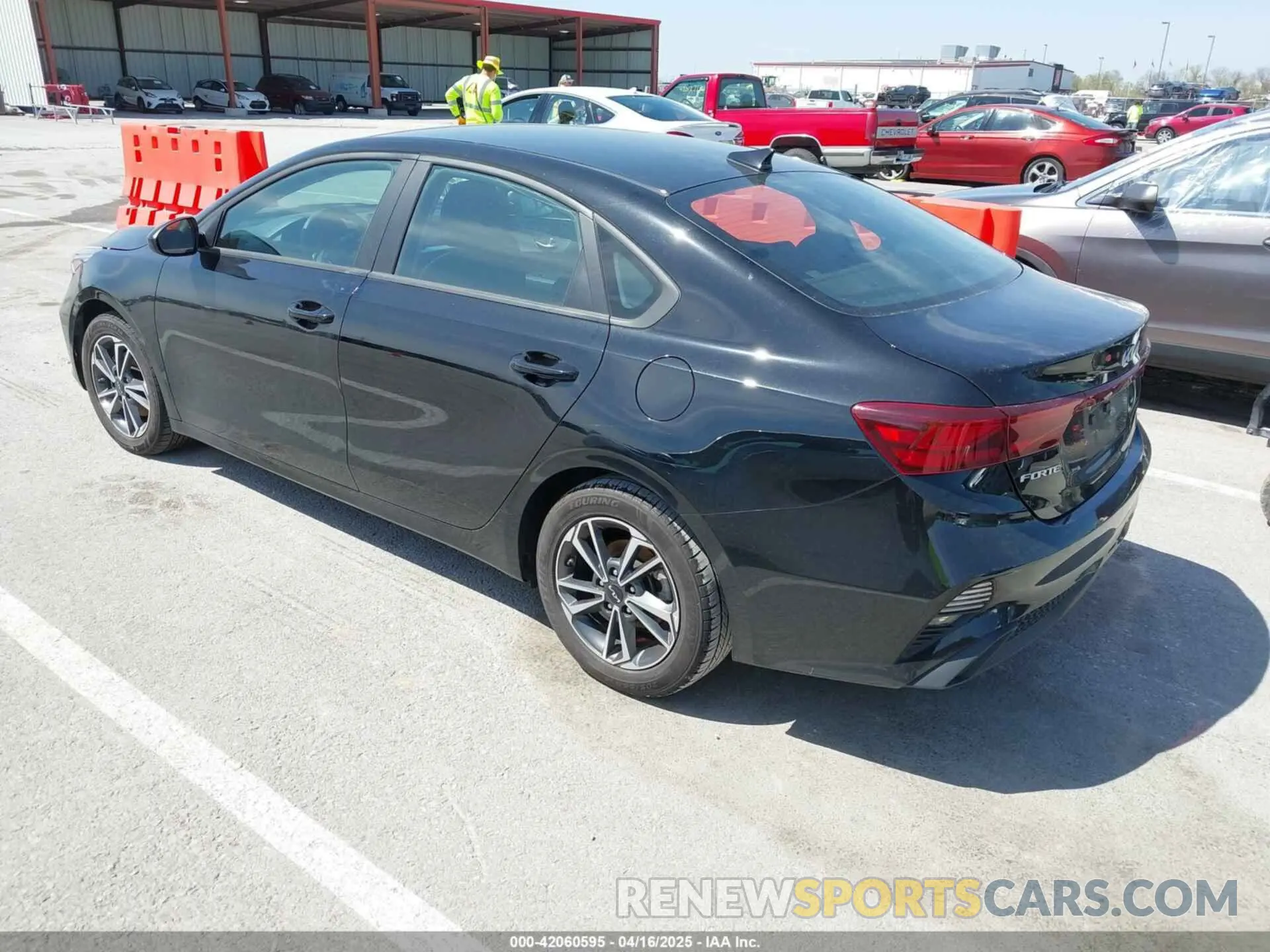 3 Photograph of a damaged car 3KPF24AD4NE503848 KIA FORTE 2022