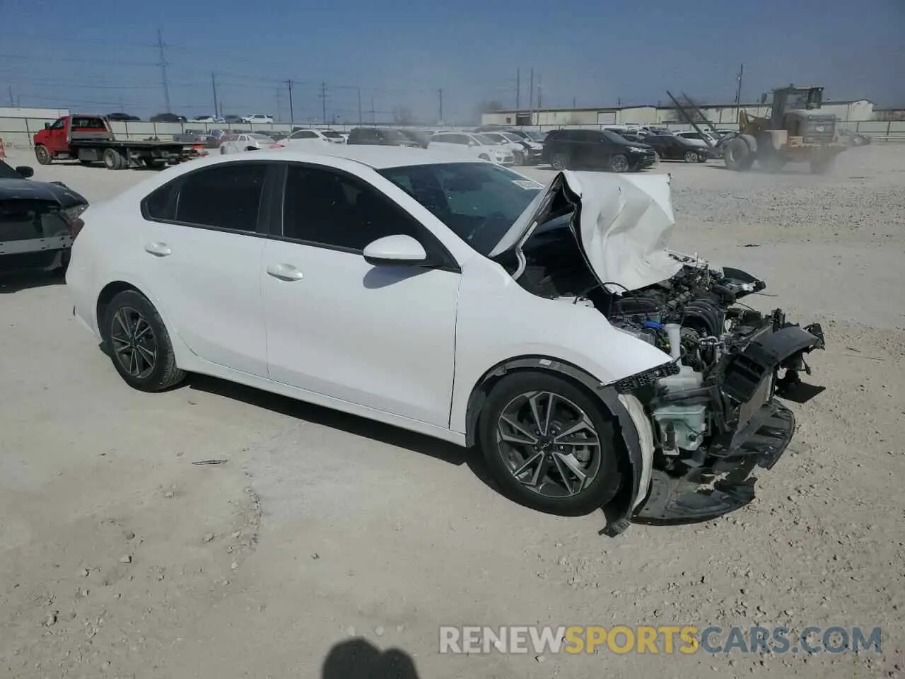 4 Photograph of a damaged car 3KPF24AD5NE427668 KIA FORTE 2022