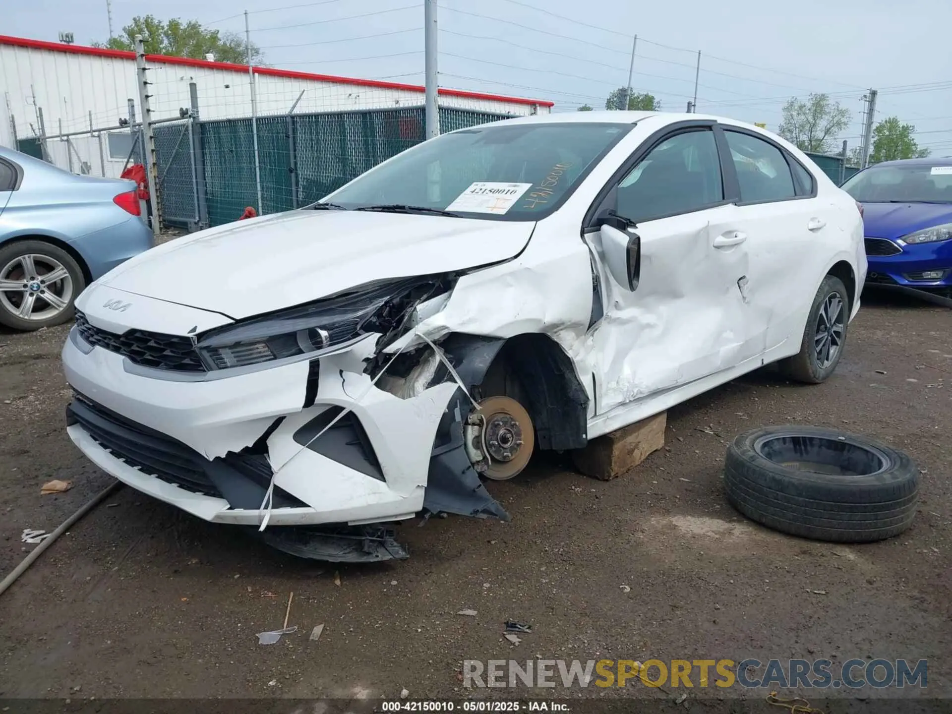 6 Photograph of a damaged car 3KPF24AD5NE430893 KIA FORTE 2022