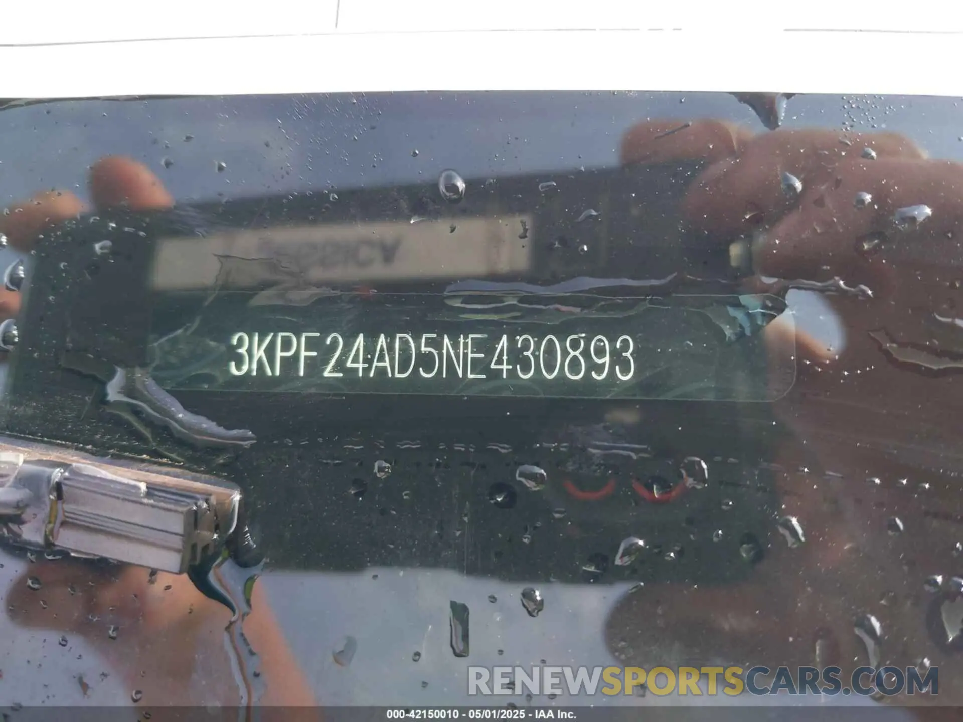 9 Photograph of a damaged car 3KPF24AD5NE430893 KIA FORTE 2022