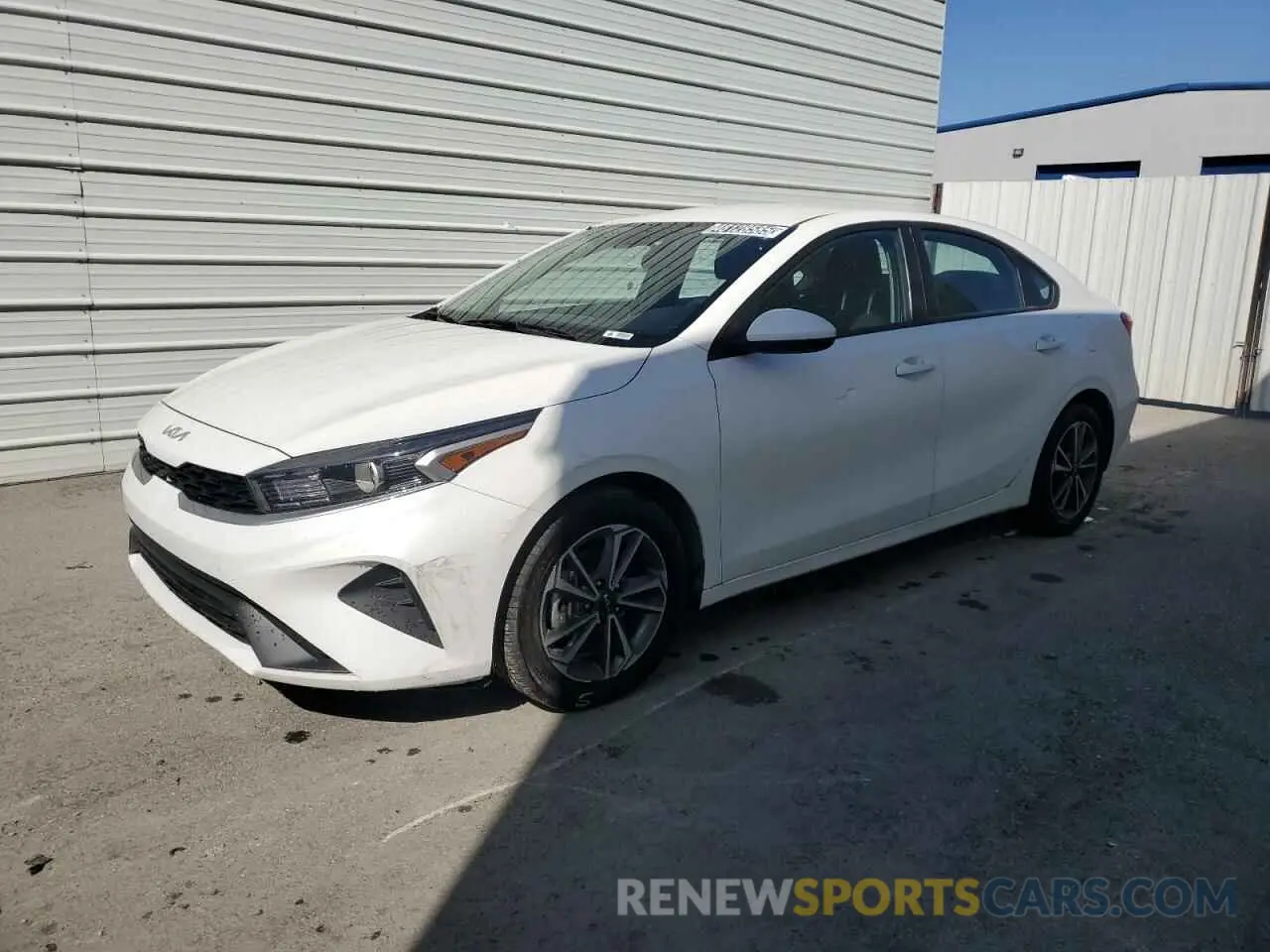 1 Photograph of a damaged car 3KPF24AD5NE436015 KIA FORTE 2022