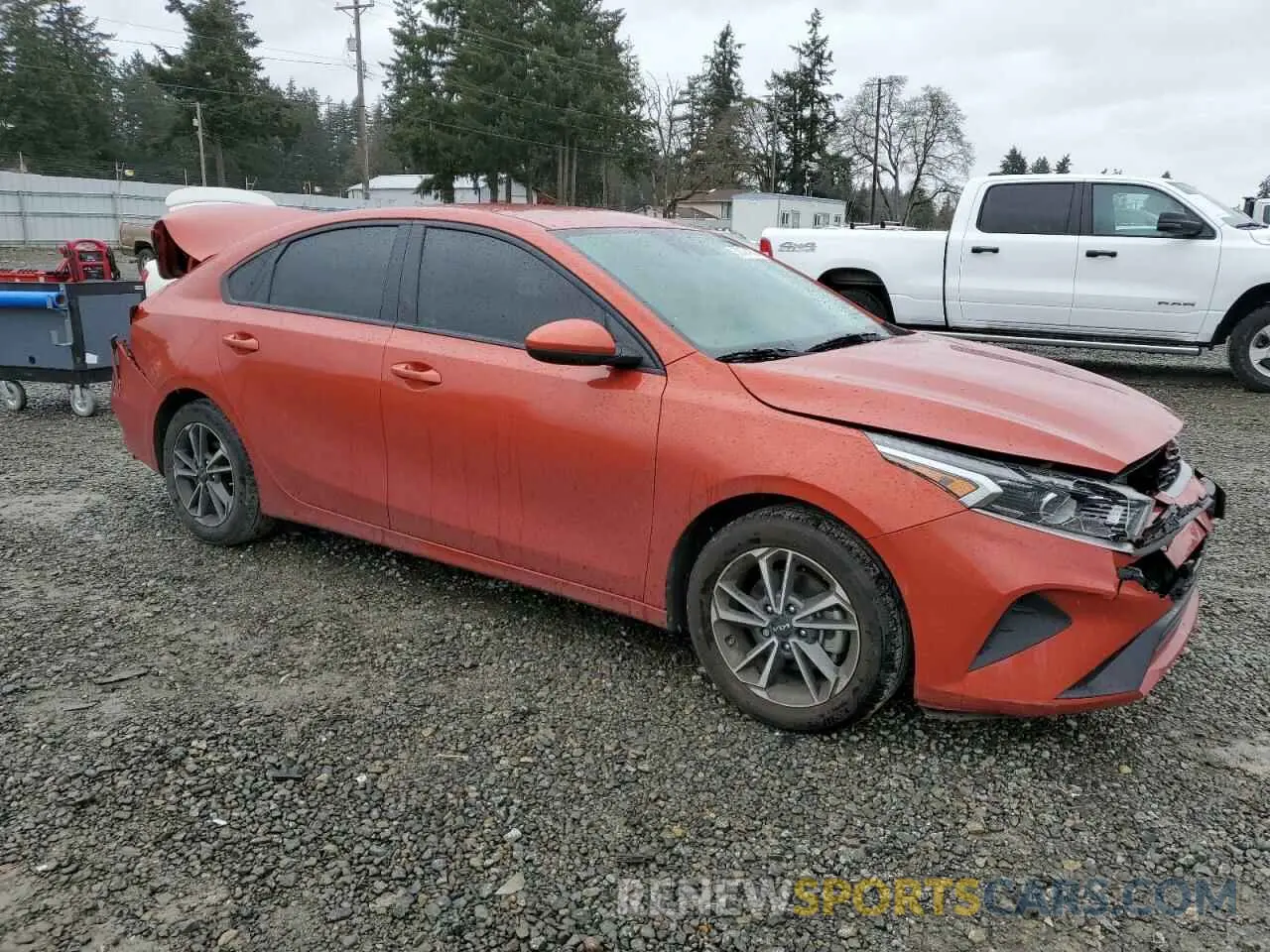 4 Photograph of a damaged car 3KPF24AD5NE456703 KIA FORTE 2022