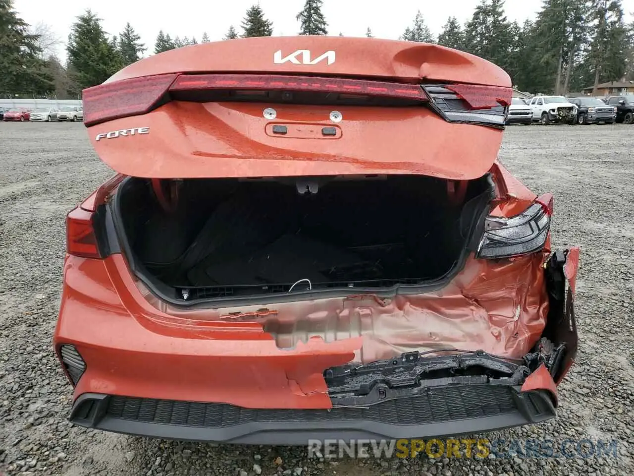 6 Photograph of a damaged car 3KPF24AD5NE456703 KIA FORTE 2022