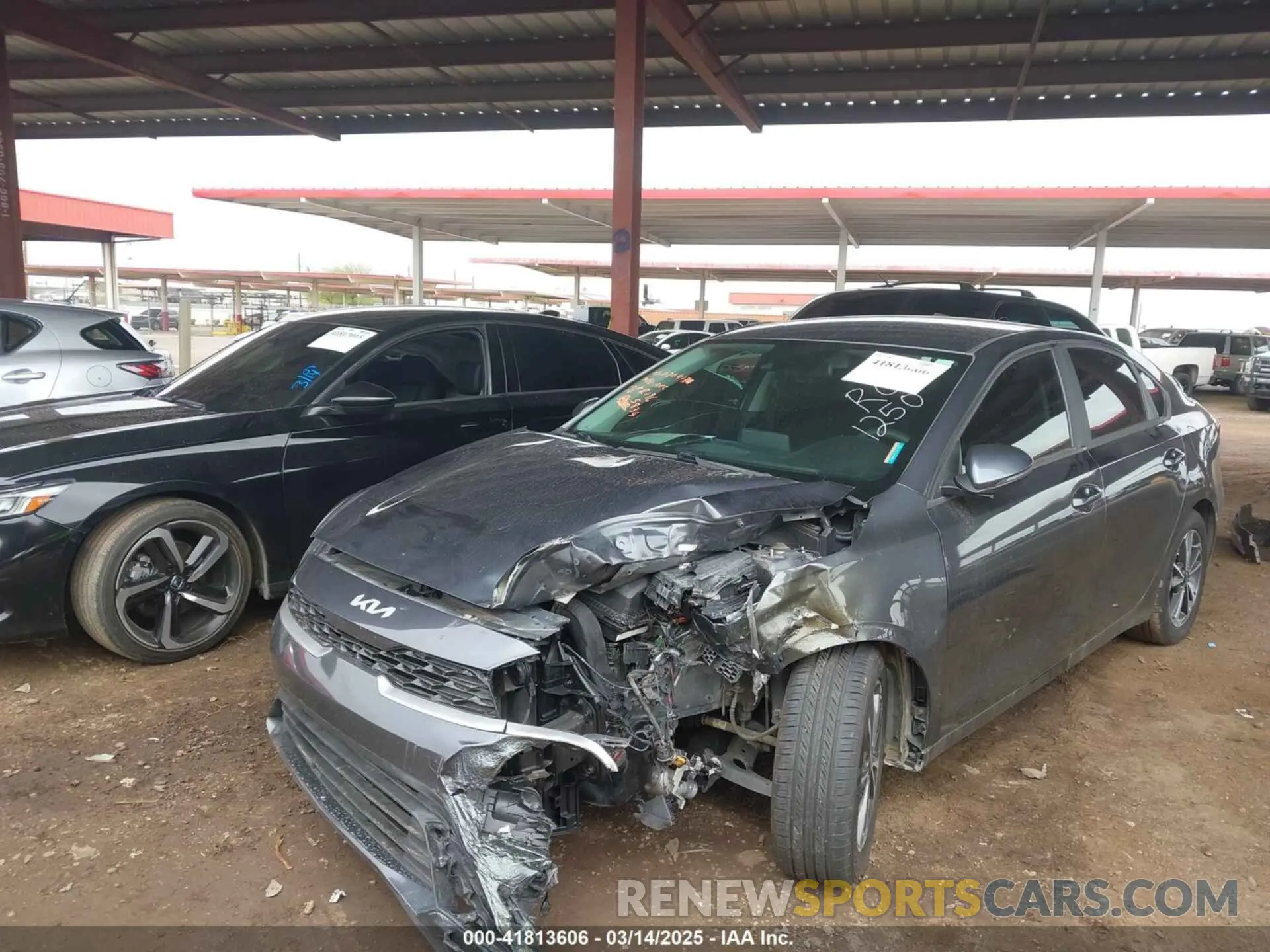 2 Photograph of a damaged car 3KPF24AD5NE475834 KIA FORTE 2022