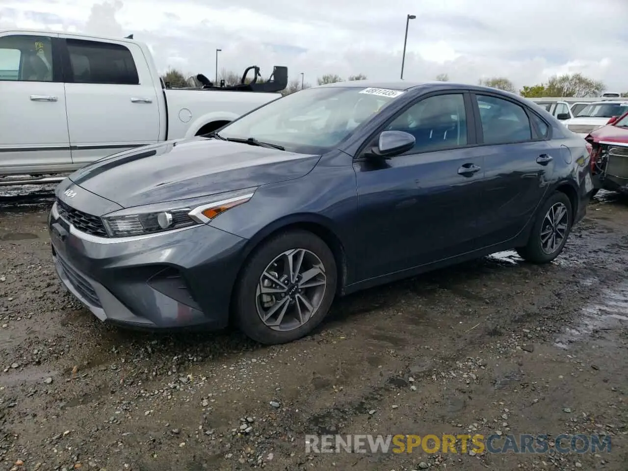 1 Photograph of a damaged car 3KPF24AD5NE478099 KIA FORTE 2022