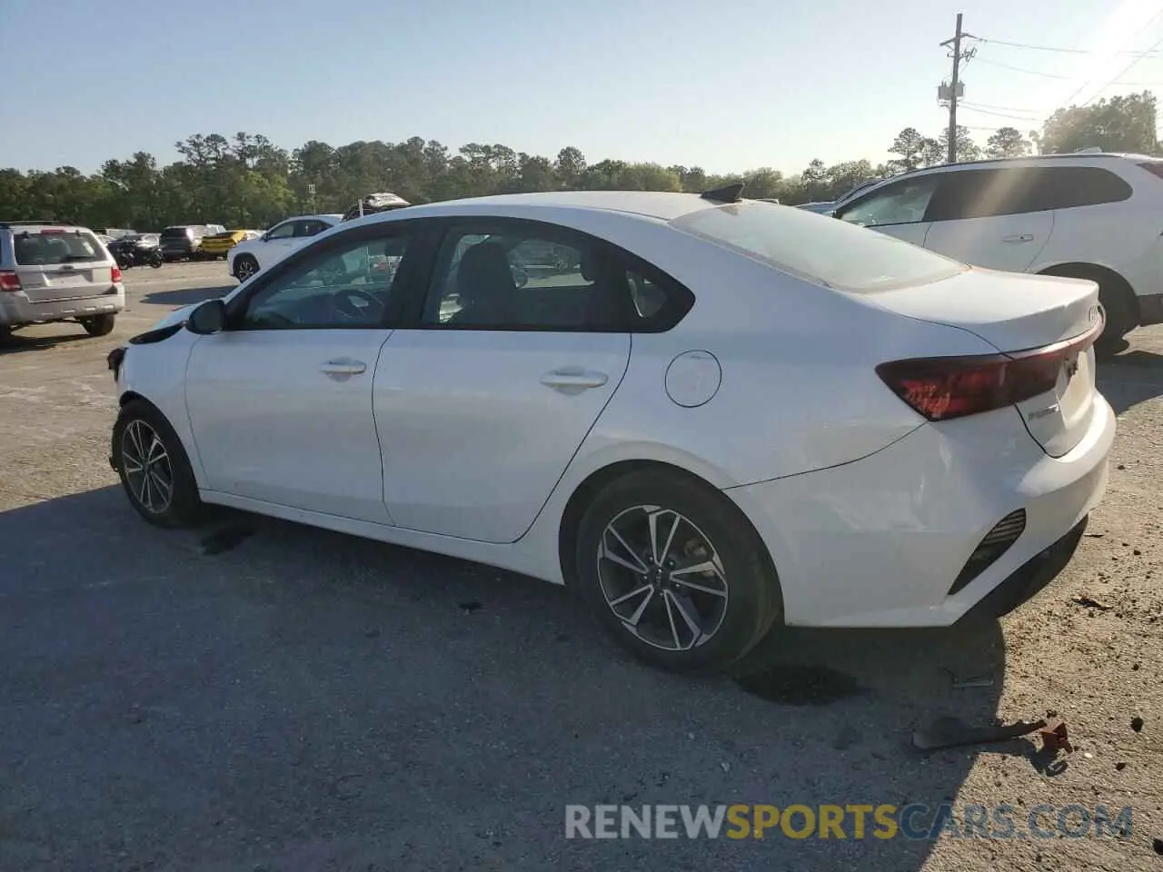 2 Photograph of a damaged car 3KPF24AD6NE443278 KIA FORTE 2022