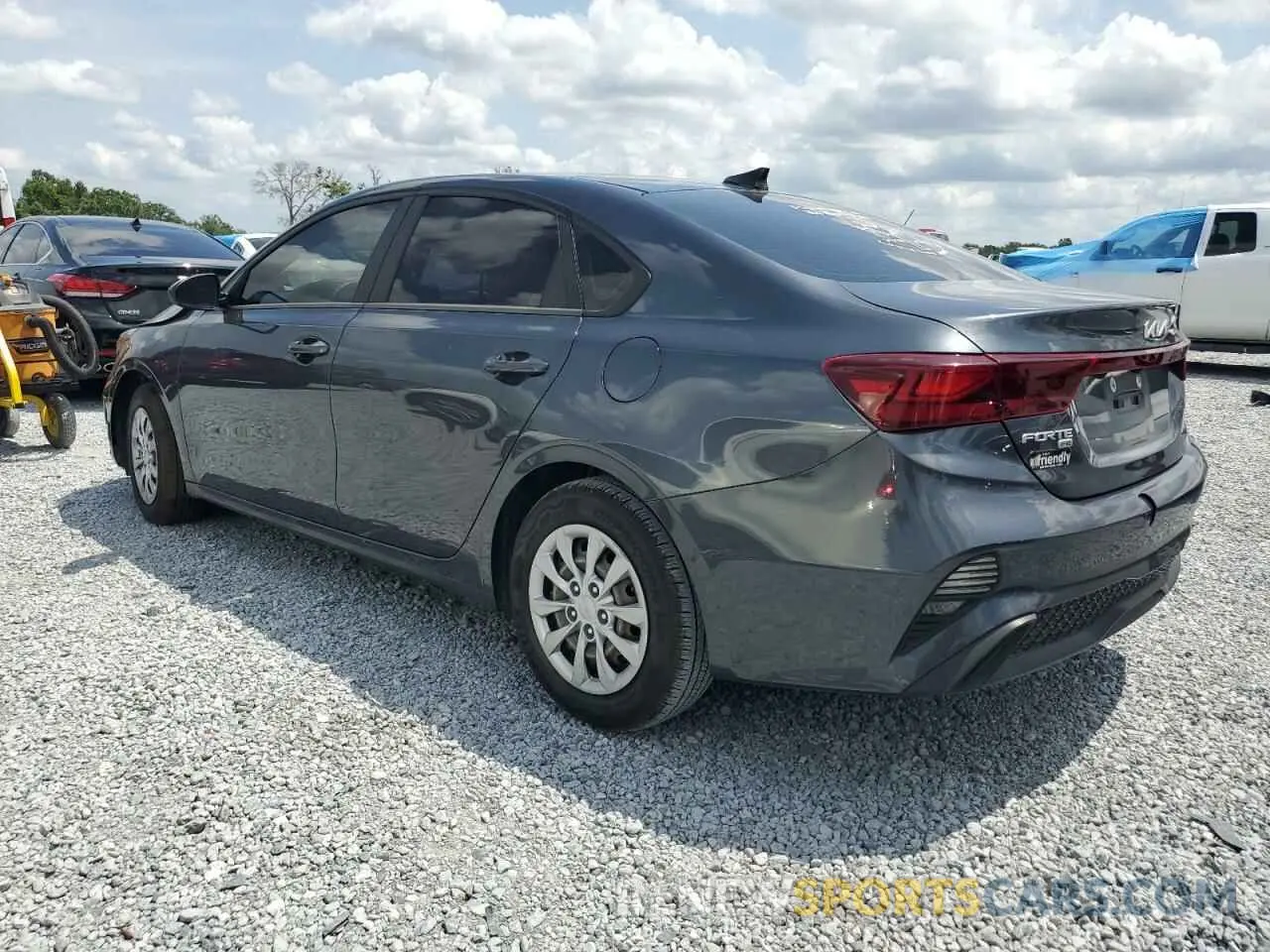 2 Photograph of a damaged car 3KPF24AD6NE452112 KIA FORTE 2022