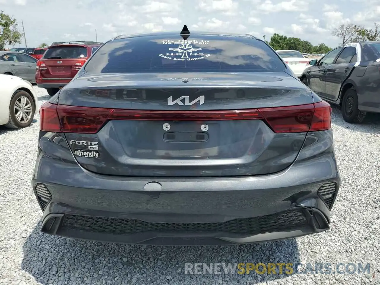 6 Photograph of a damaged car 3KPF24AD6NE452112 KIA FORTE 2022