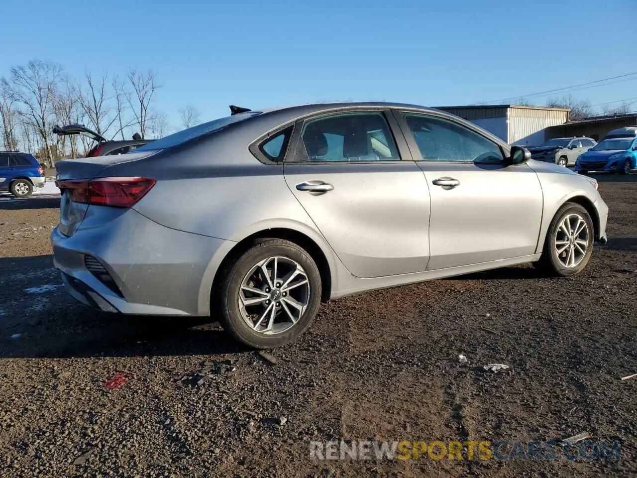 3 Photograph of a damaged car 3KPF24AD6NE463630 KIA FORTE 2022