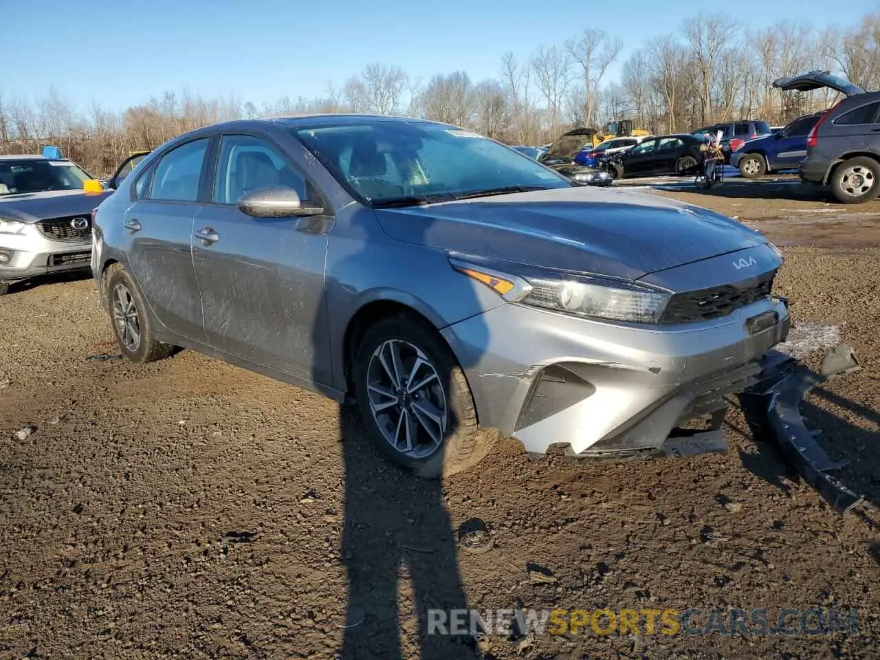 4 Photograph of a damaged car 3KPF24AD6NE463630 KIA FORTE 2022