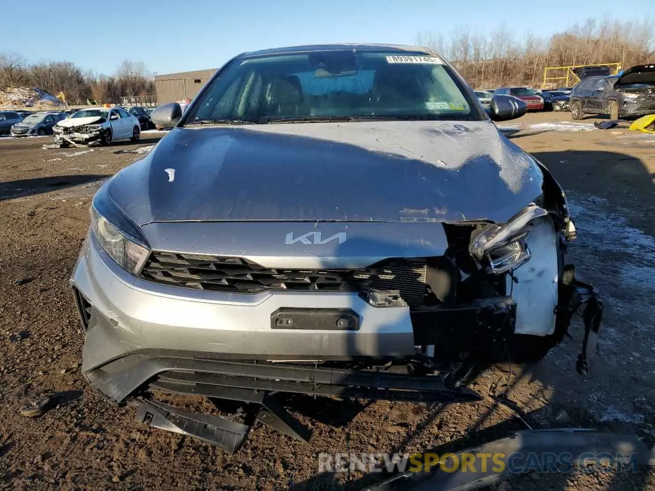 5 Photograph of a damaged car 3KPF24AD6NE463630 KIA FORTE 2022