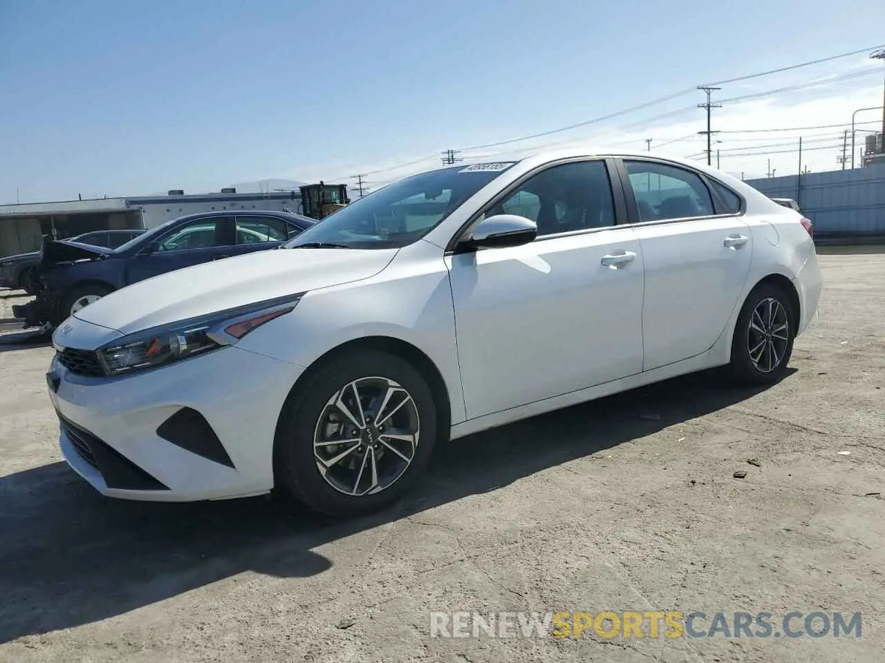 1 Photograph of a damaged car 3KPF24AD6NE476118 KIA FORTE 2022
