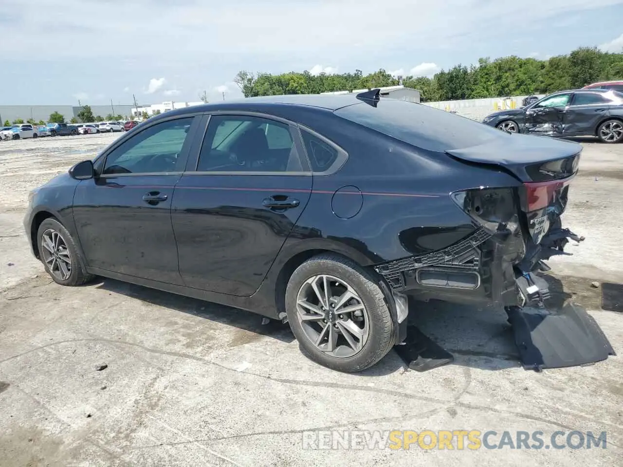 2 Photograph of a damaged car 3KPF24AD6NE492092 KIA FORTE 2022