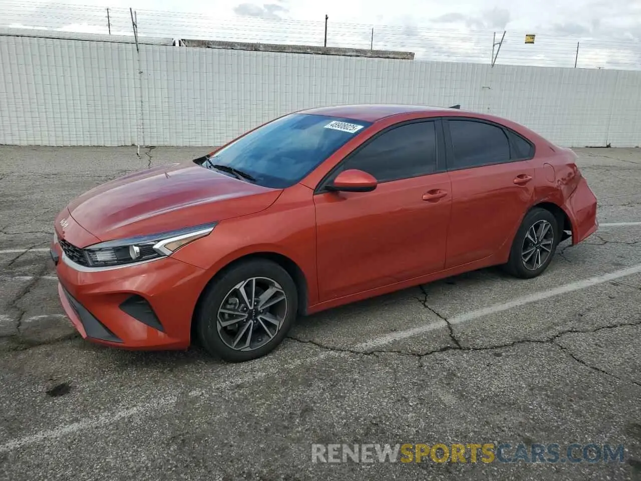 1 Photograph of a damaged car 3KPF24AD6NE494179 KIA FORTE 2022