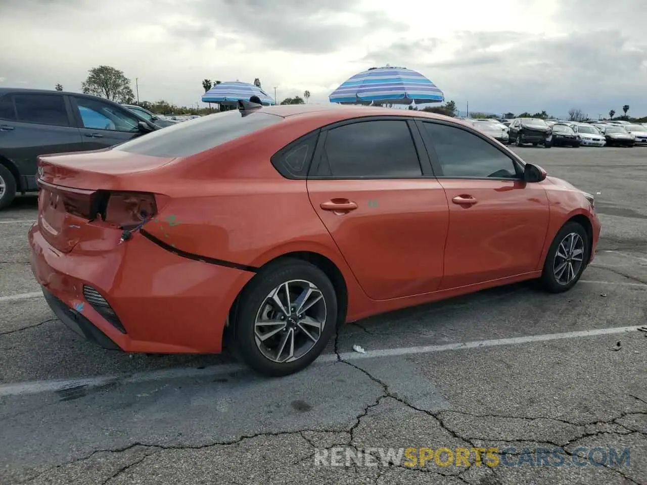 3 Photograph of a damaged car 3KPF24AD6NE494179 KIA FORTE 2022
