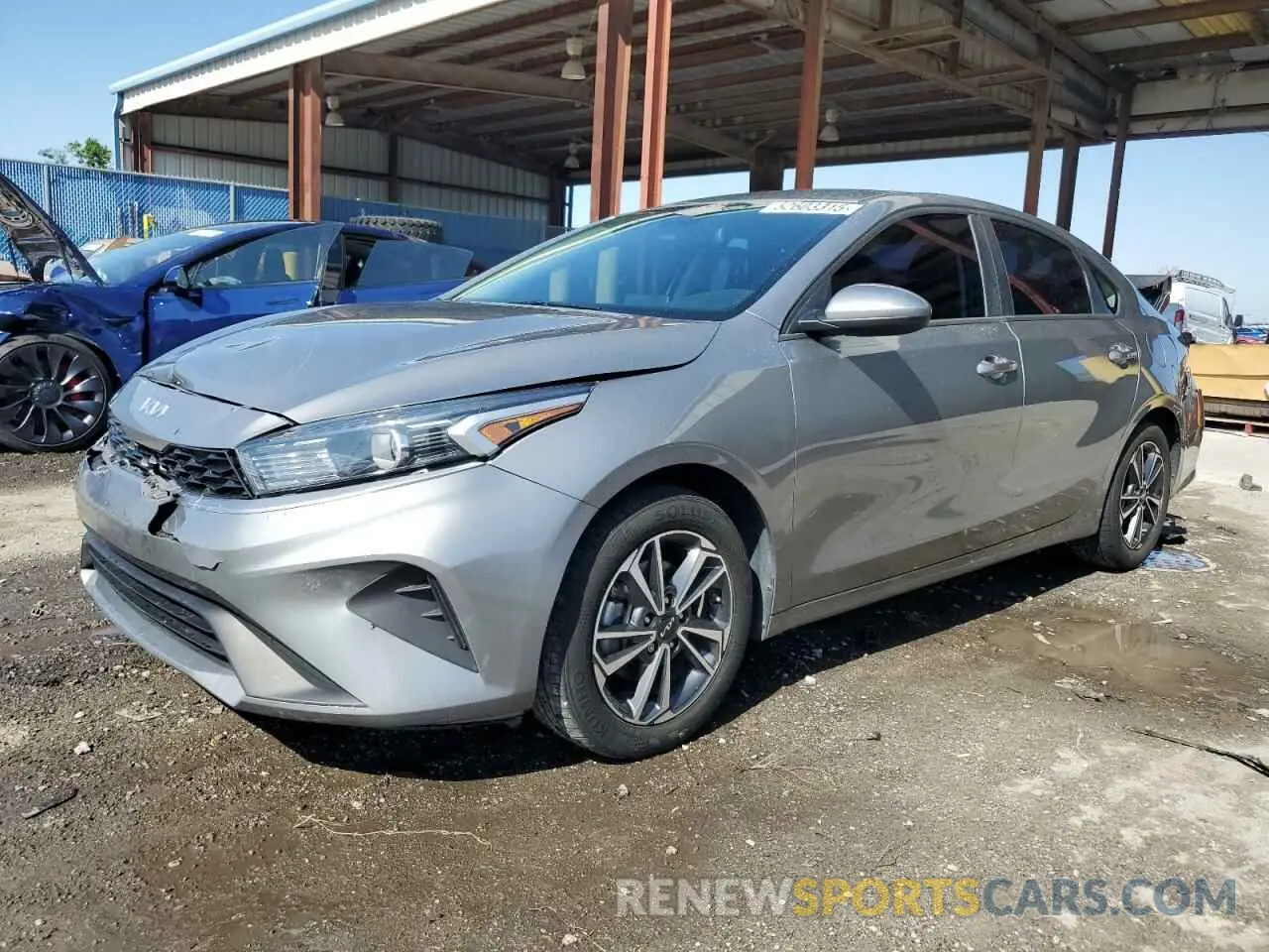 1 Photograph of a damaged car 3KPF24AD6NE500739 KIA FORTE 2022
