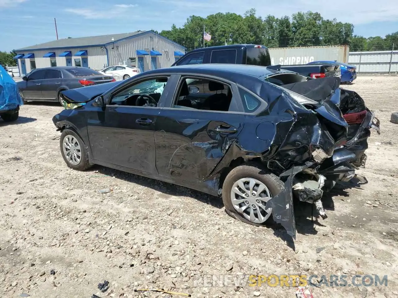 2 Photograph of a damaged car 3KPF24AD6NE501776 KIA FORTE 2022
