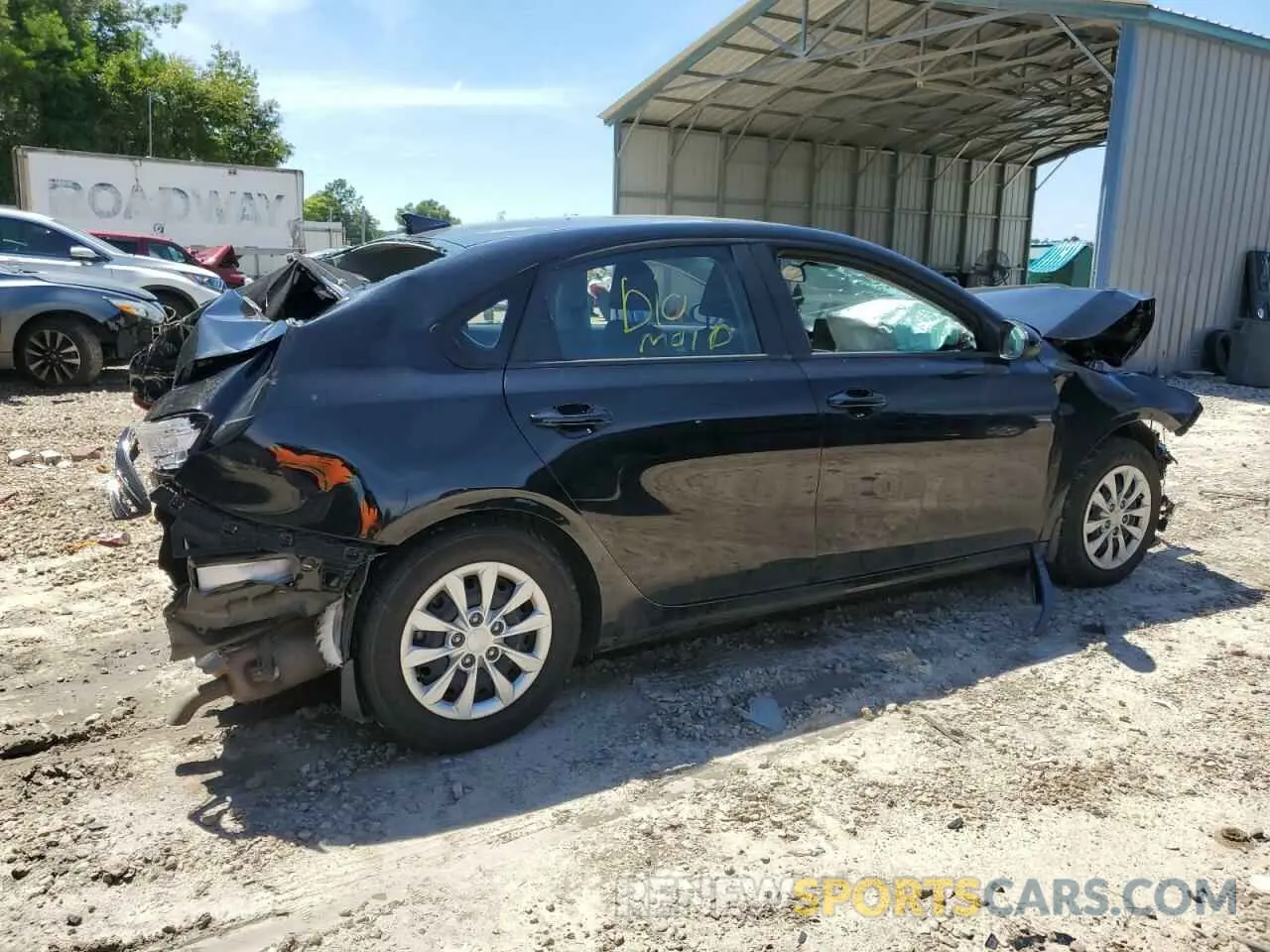 3 Photograph of a damaged car 3KPF24AD6NE501776 KIA FORTE 2022