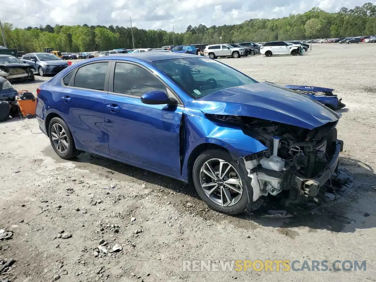 4 Photograph of a damaged car 3KPF24AD7NE419295 KIA FORTE 2022