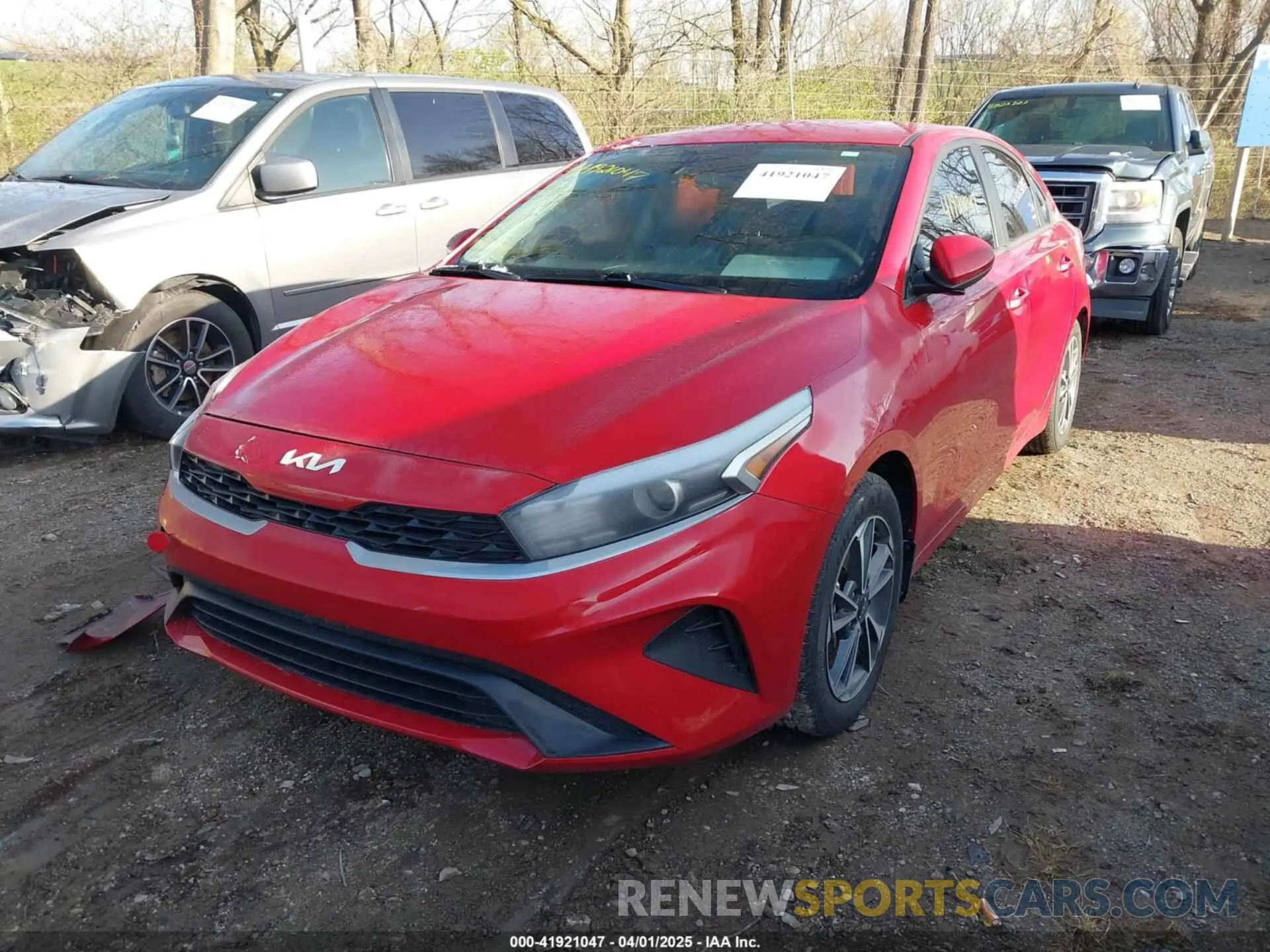 2 Photograph of a damaged car 3KPF24AD7NE427039 KIA FORTE 2022