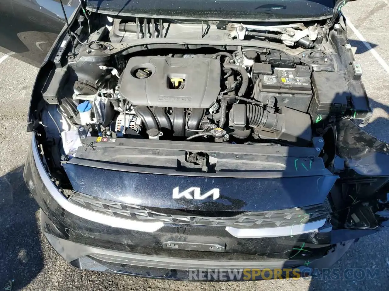 11 Photograph of a damaged car 3KPF24AD7NE435464 KIA FORTE 2022
