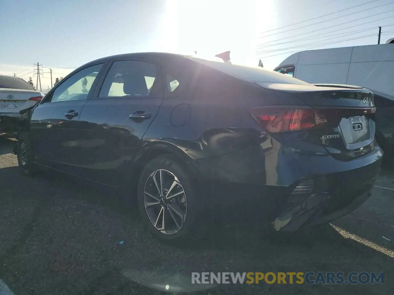 2 Photograph of a damaged car 3KPF24AD7NE435464 KIA FORTE 2022