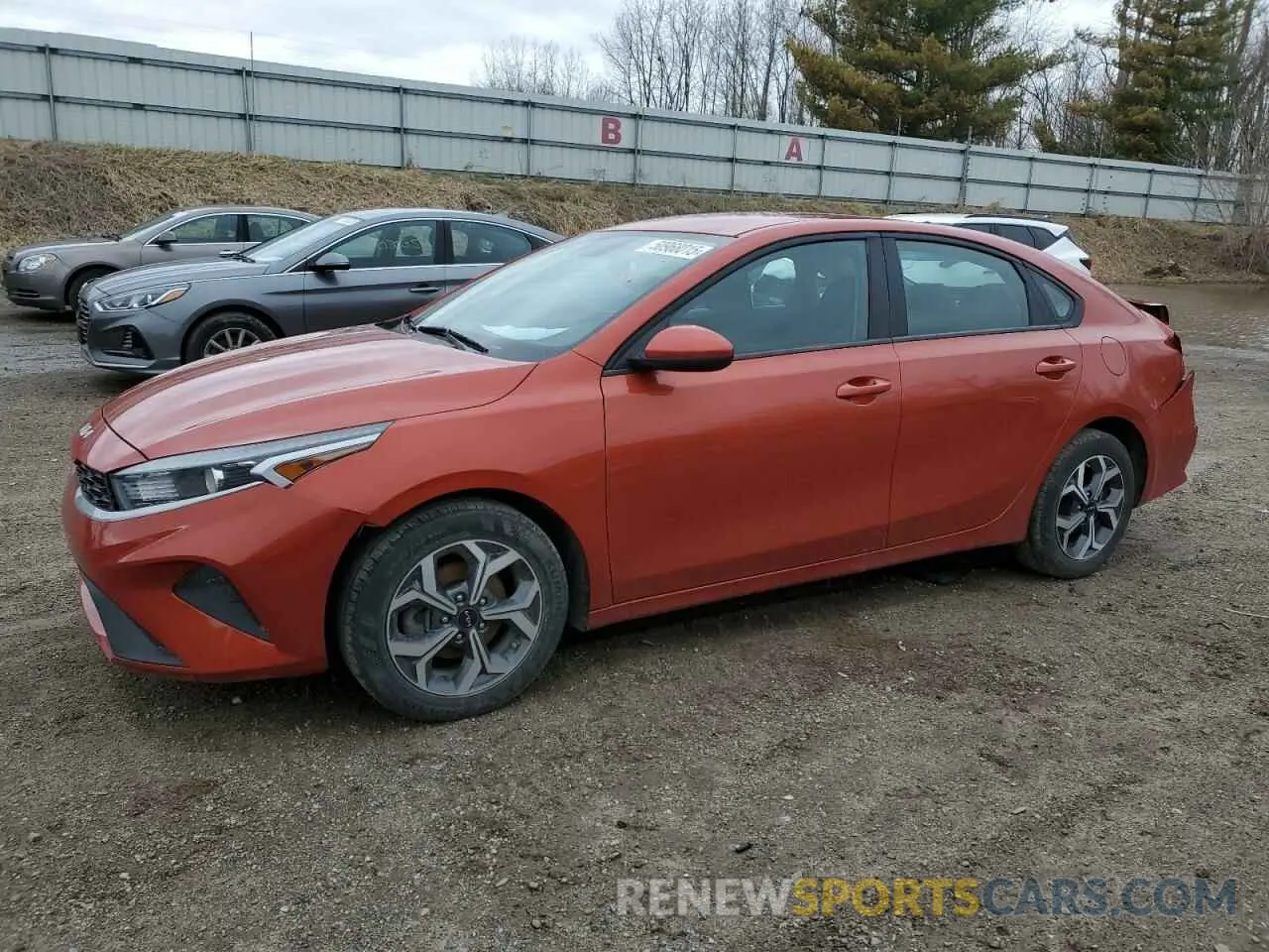 1 Photograph of a damaged car 3KPF24AD7NE449560 KIA FORTE 2022