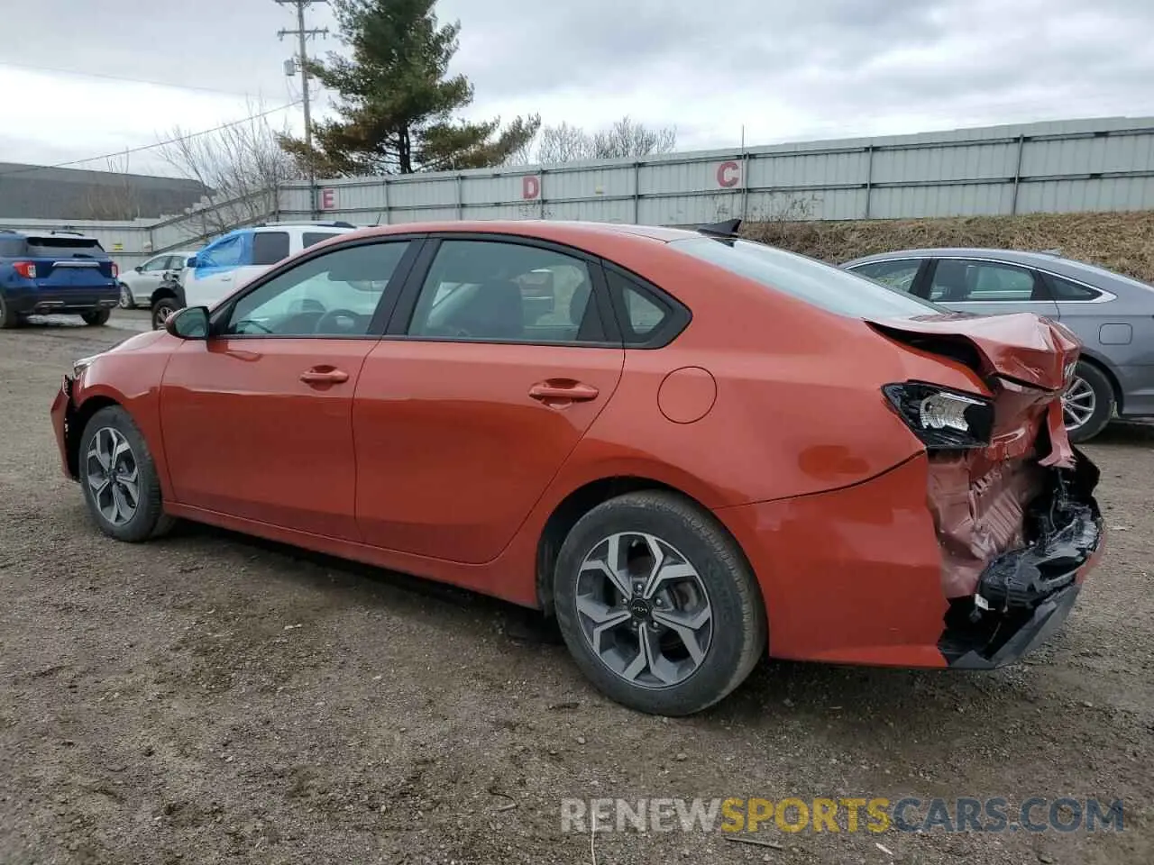 2 Photograph of a damaged car 3KPF24AD7NE449560 KIA FORTE 2022