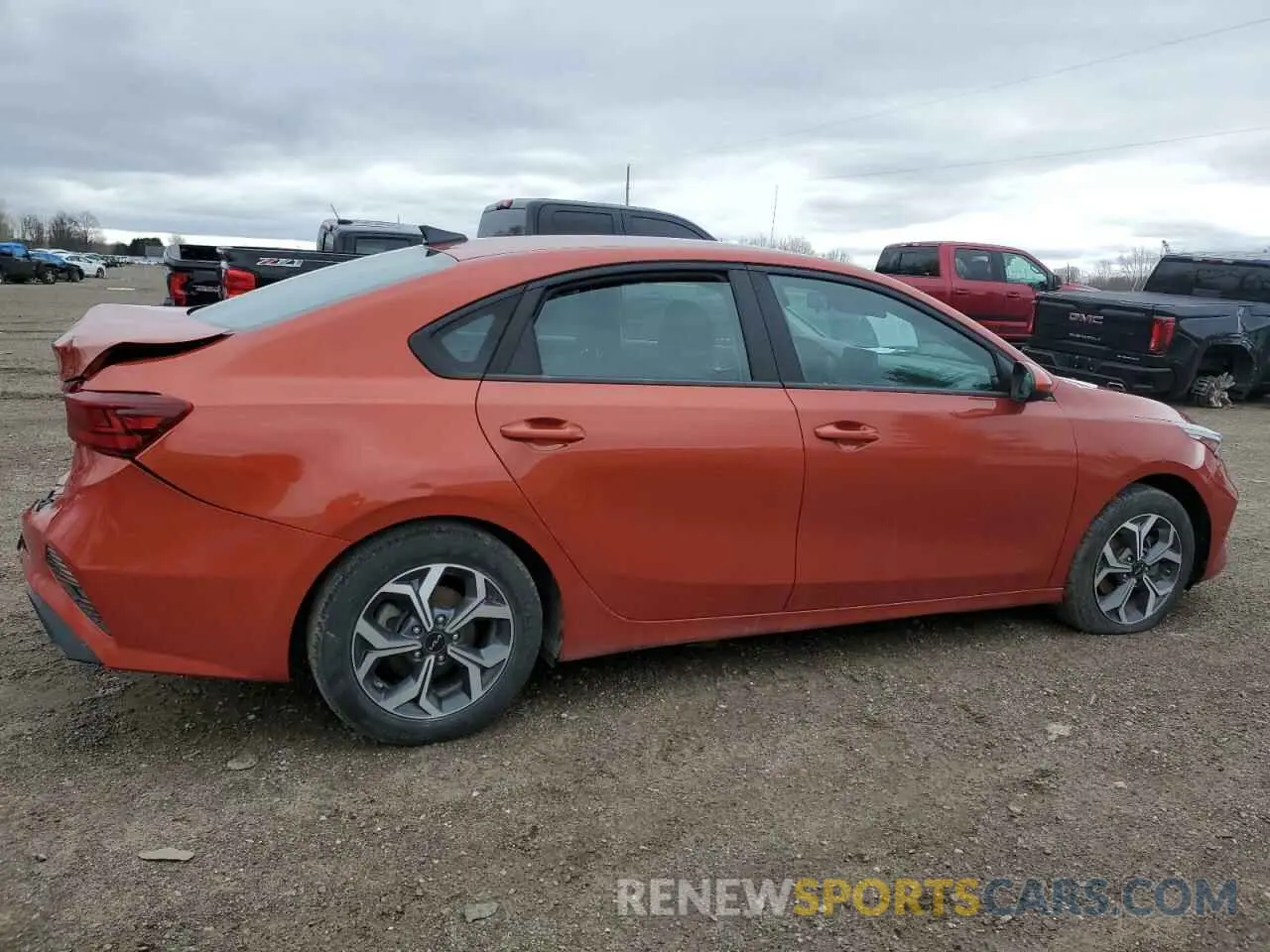 3 Photograph of a damaged car 3KPF24AD7NE449560 KIA FORTE 2022