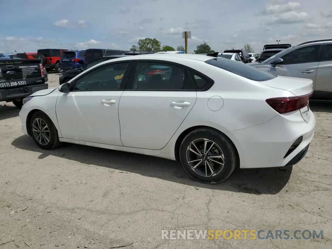2 Photograph of a damaged car 3KPF24AD7NE452183 KIA FORTE 2022