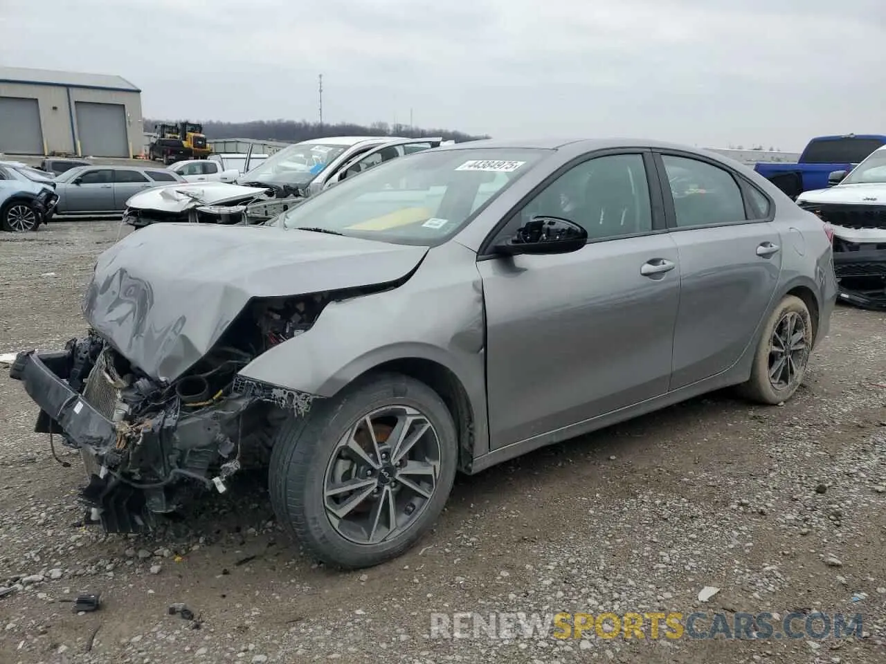 1 Photograph of a damaged car 3KPF24AD7NE456685 KIA FORTE 2022