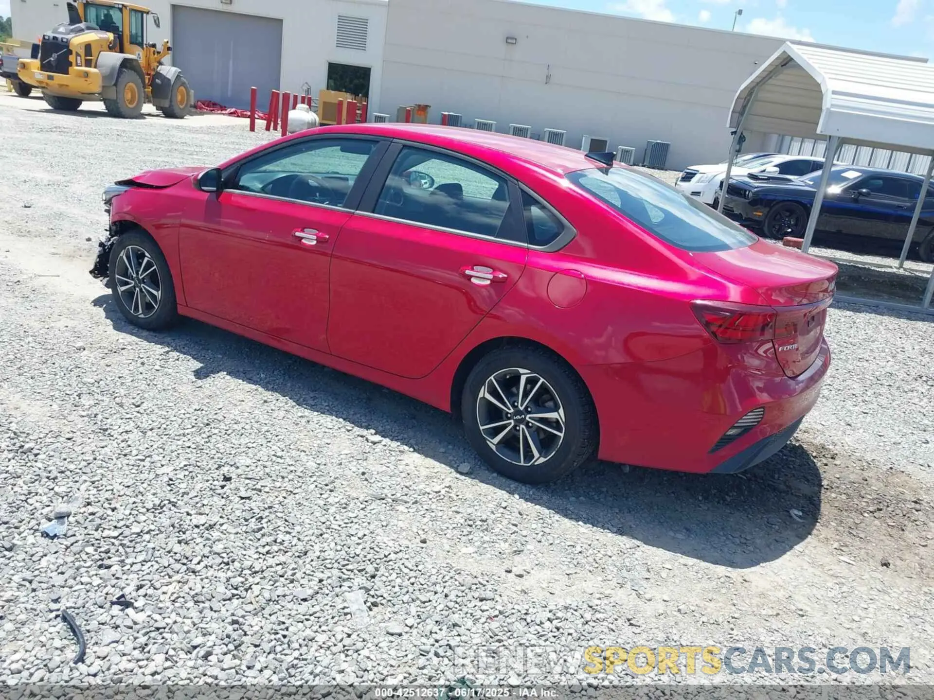 3 Photograph of a damaged car 3KPF24AD7NE458761 KIA FORTE 2022