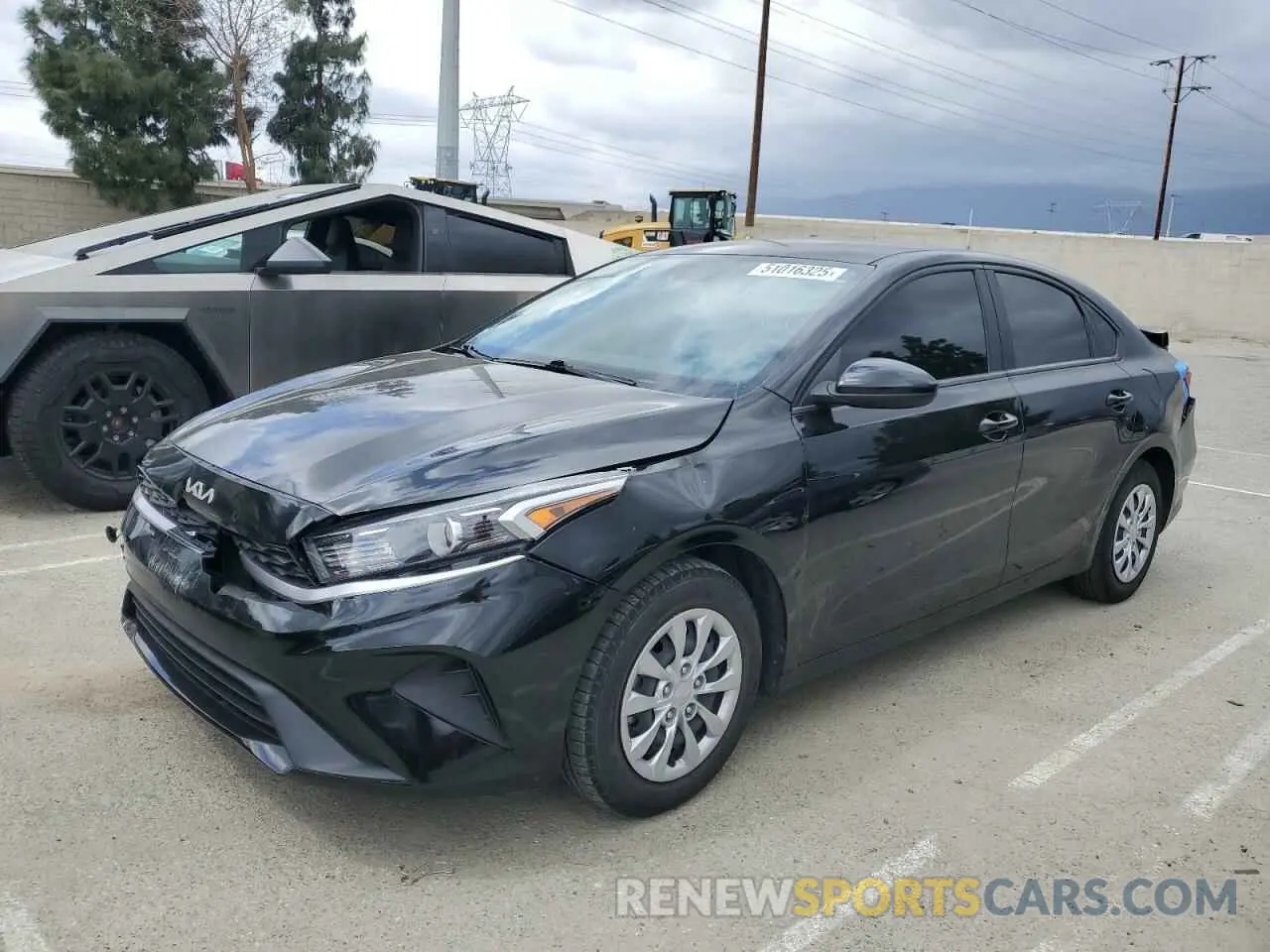1 Photograph of a damaged car 3KPF24AD7NE461210 KIA FORTE 2022