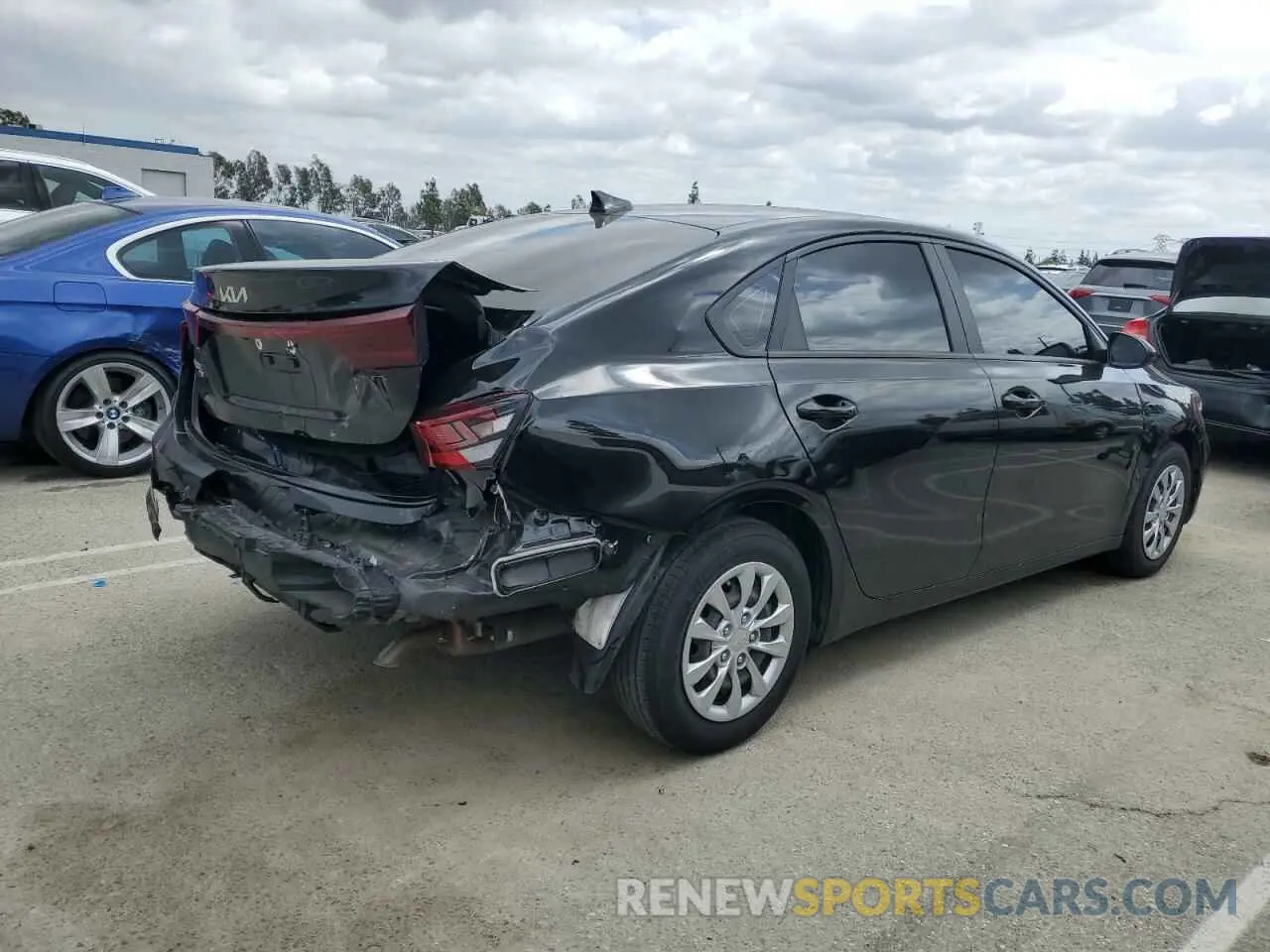 3 Photograph of a damaged car 3KPF24AD7NE461210 KIA FORTE 2022
