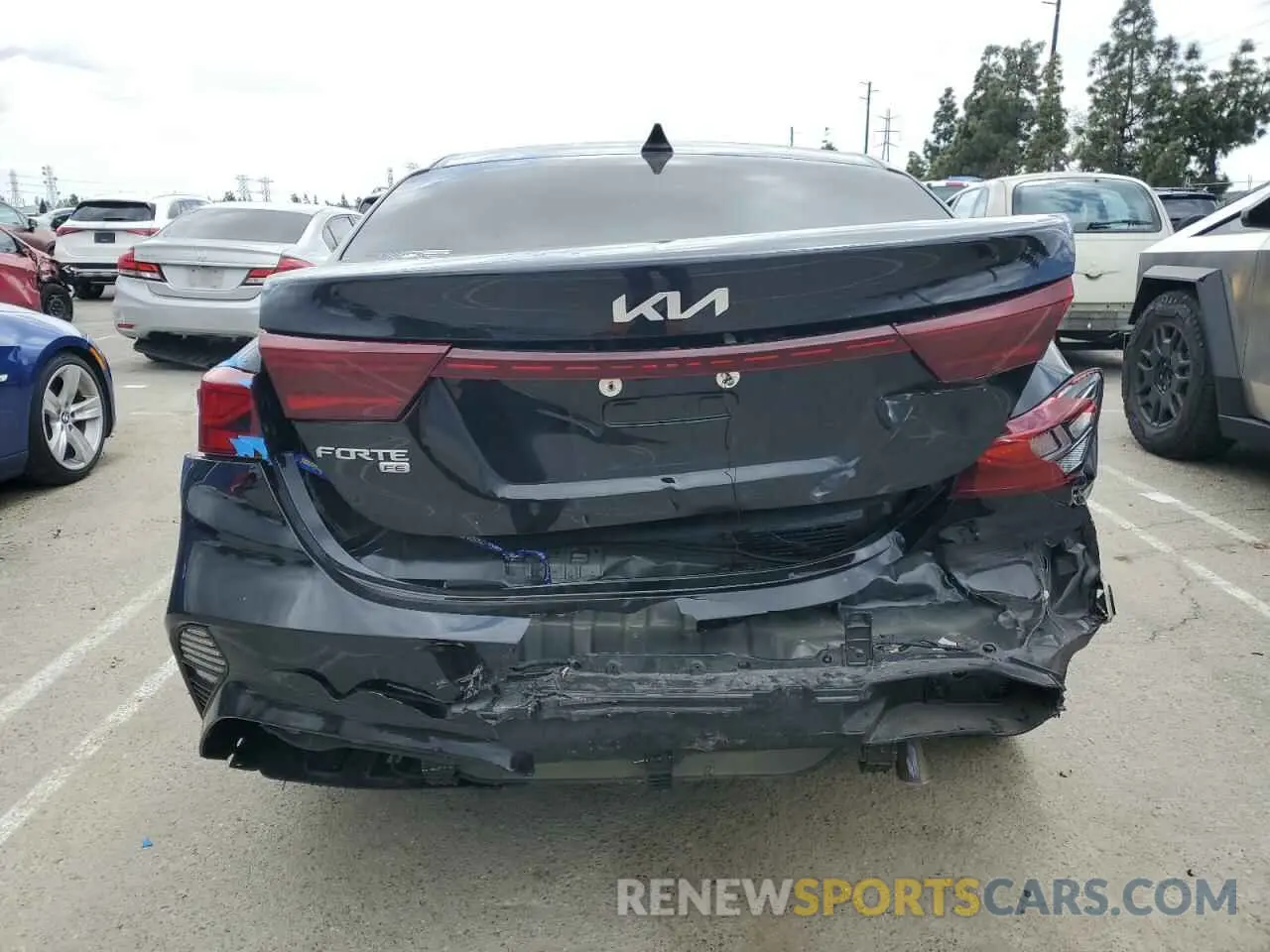 6 Photograph of a damaged car 3KPF24AD7NE461210 KIA FORTE 2022