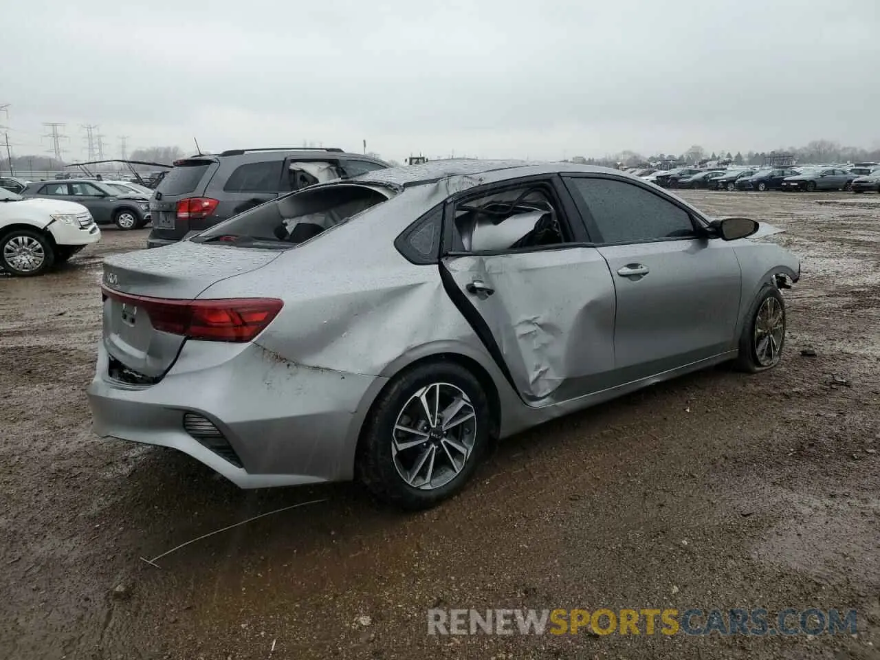 3 Photograph of a damaged car 3KPF24AD7NE472885 KIA FORTE 2022