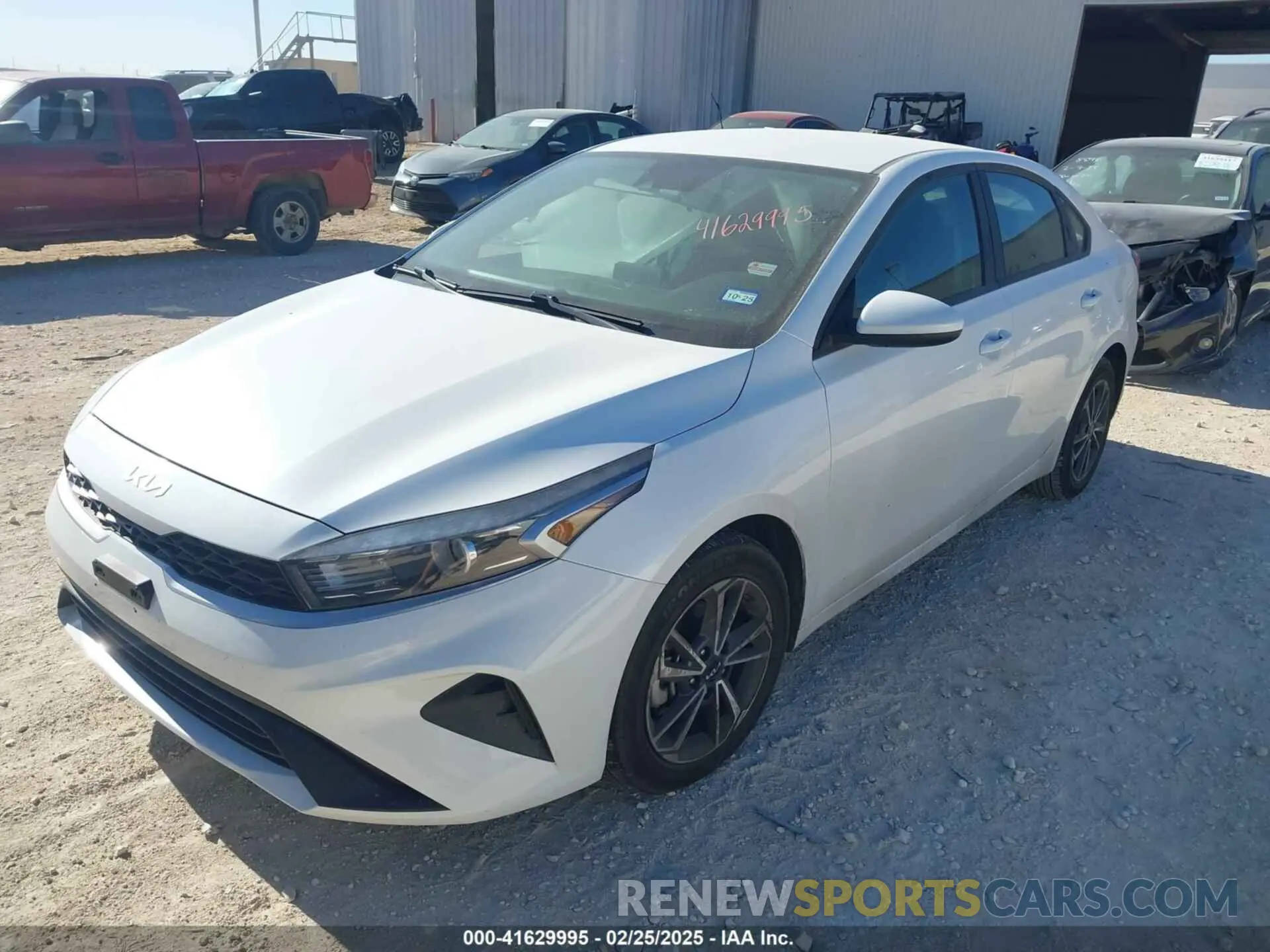 2 Photograph of a damaged car 3KPF24AD7NE479402 KIA FORTE 2022